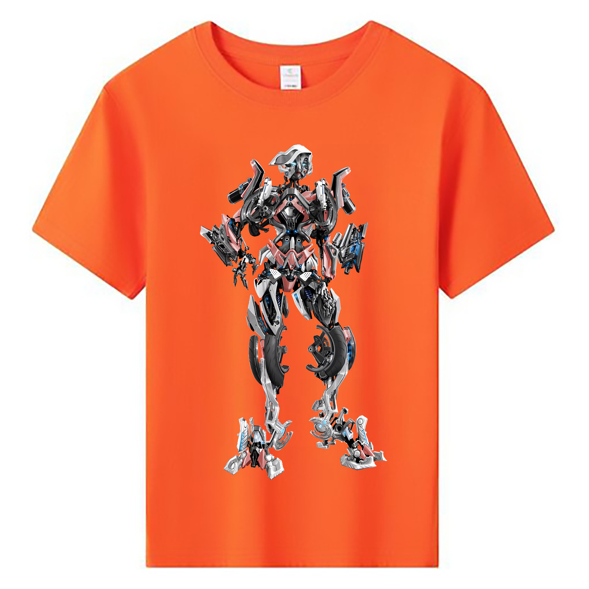 （画像用） Transformers トランスフォーマー 綿100％キッズTシャツ（フロントプリント）