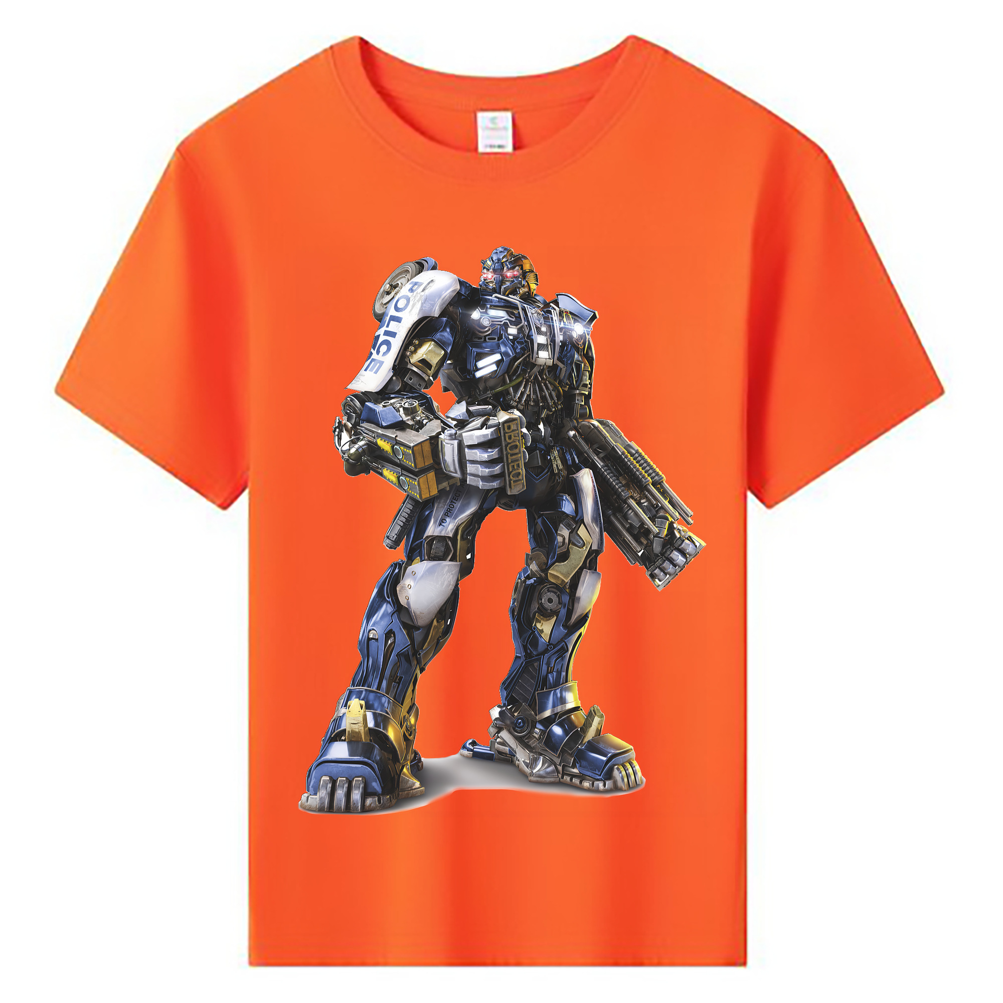 （画像用） Transformers トランスフォーマー 綿100％キッズTシャツ（フロントプリント）