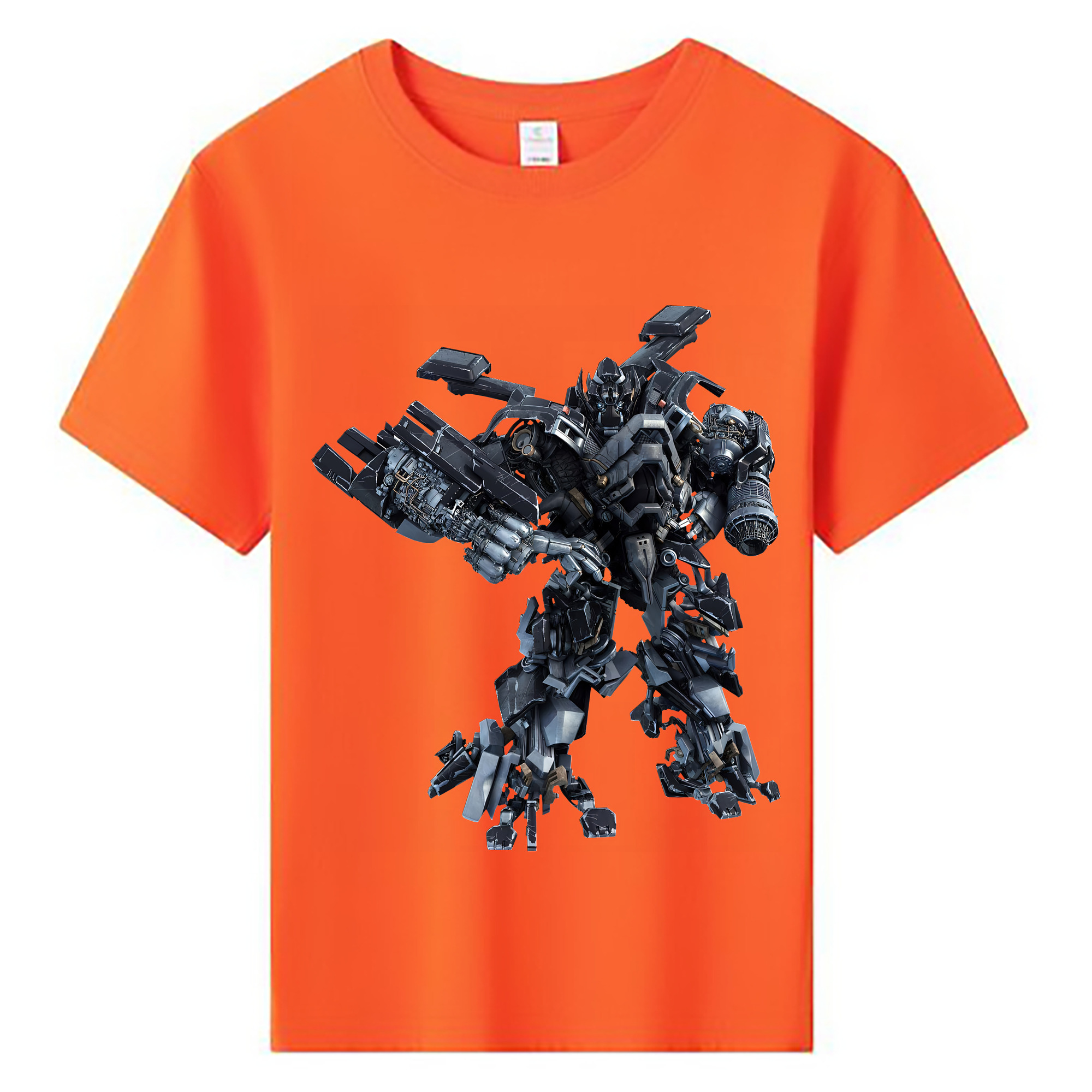 （画像用） Transformers トランスフォーマー 綿100％キッズTシャツ（フロントプリント）