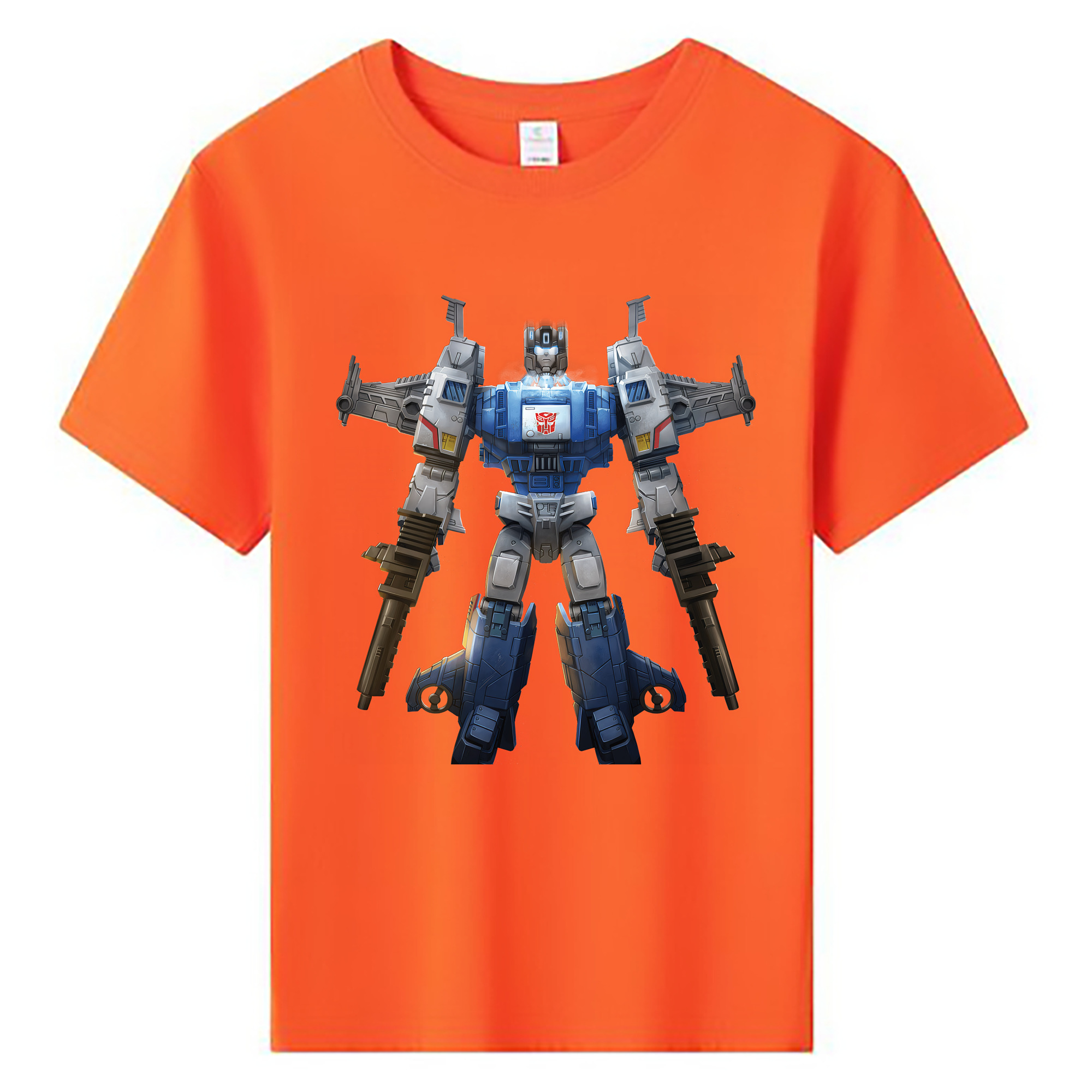 （画像用） Transformers トランスフォーマー 綿100％キッズTシャツ（フロントプリント）