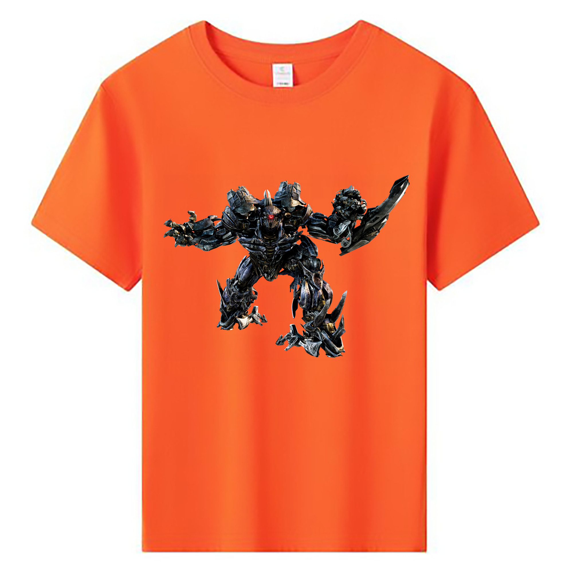 （画像用） Transformers トランスフォーマー 綿100％キッズTシャツ（フロントプリント）