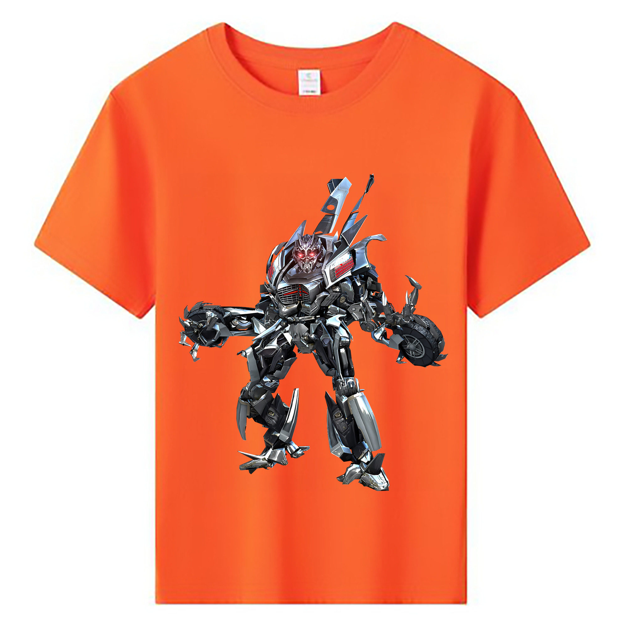（画像用） Transformers トランスフォーマー 綿100％キッズTシャツ（フロントプリント）
