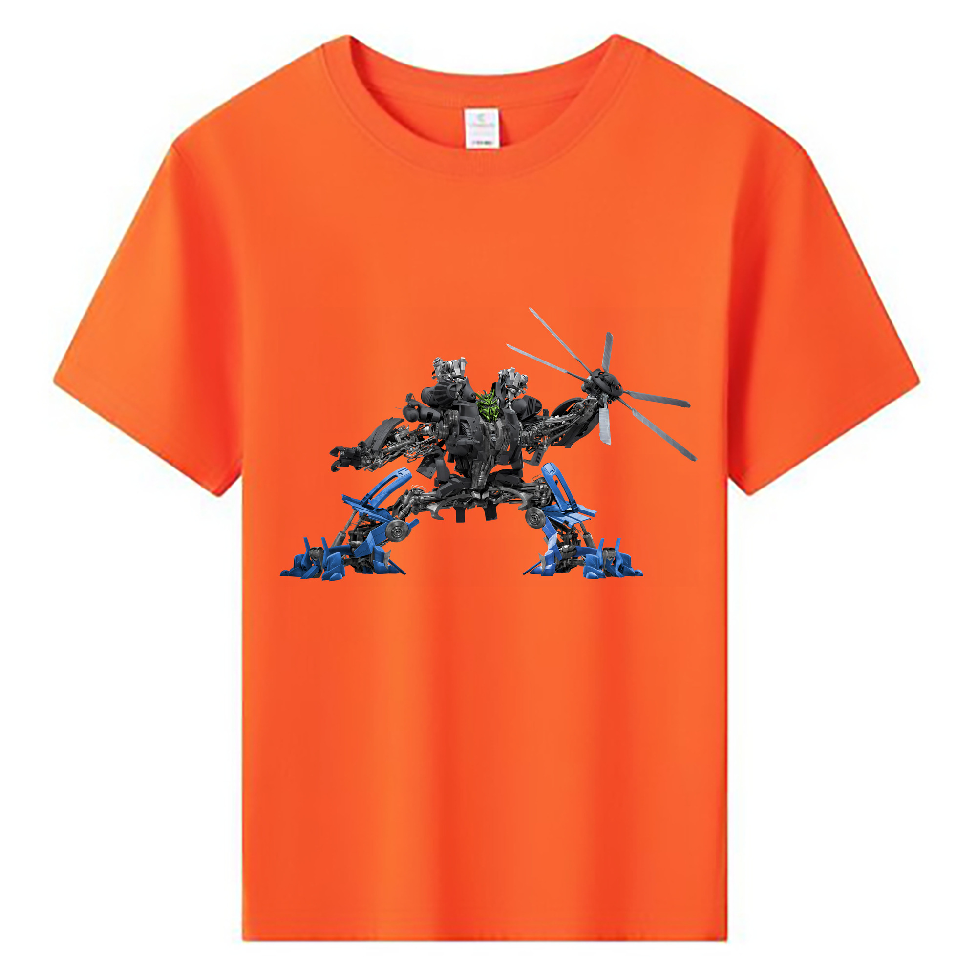 （画像用） Transformers トランスフォーマー 綿100％キッズTシャツ（フロントプリント）