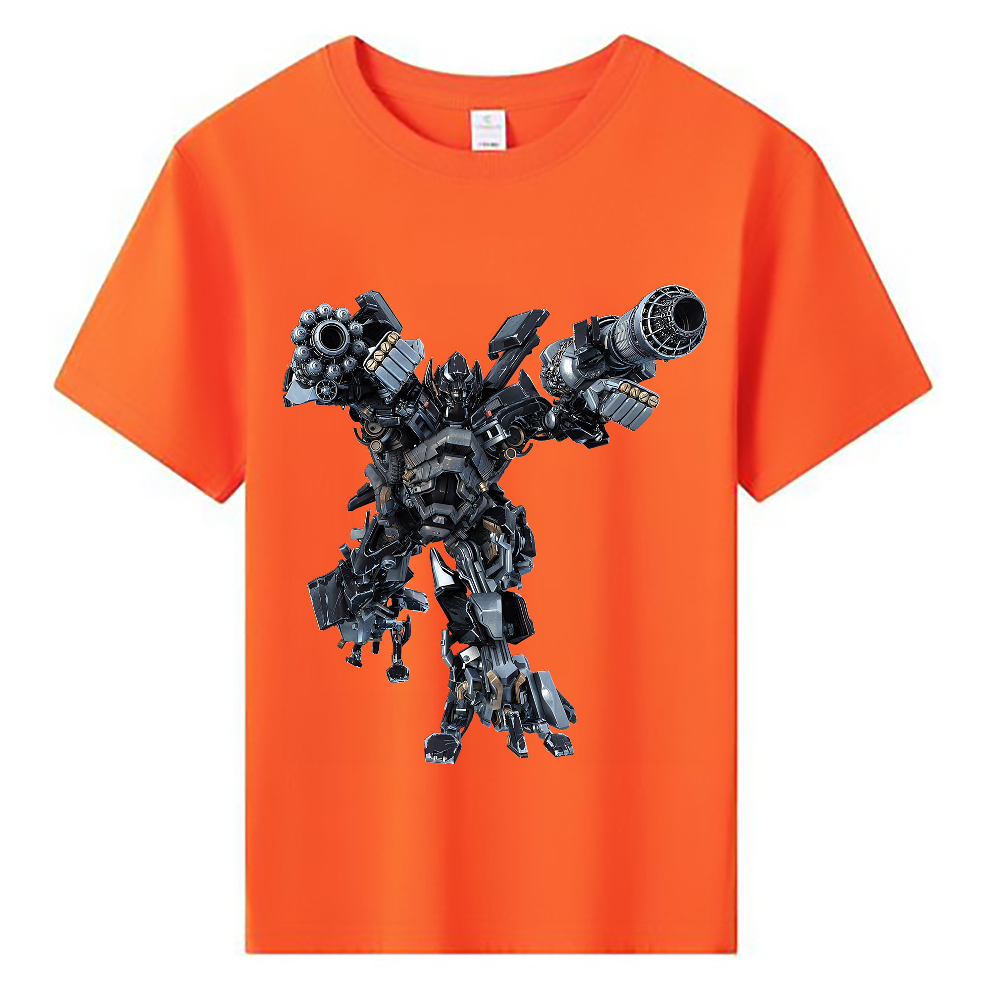 （画像用） Transformers トランスフォーマー 綿100％キッズTシャツ（フロントプリント）