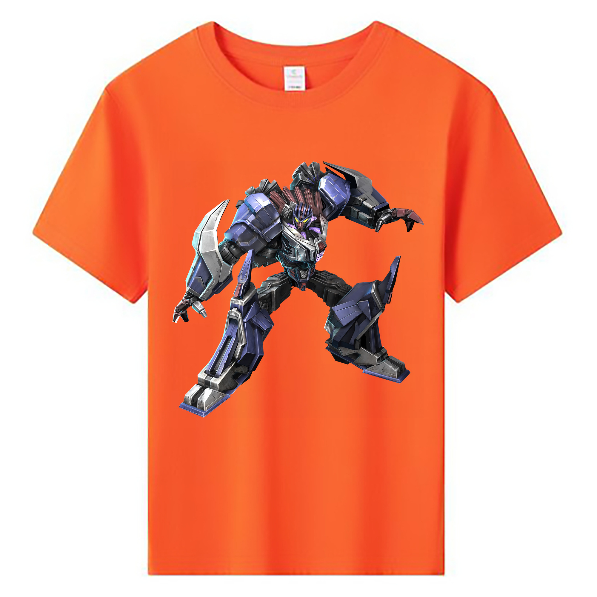 （画像用） Transformers トランスフォーマー 綿100％キッズTシャツ（フロントプリント）