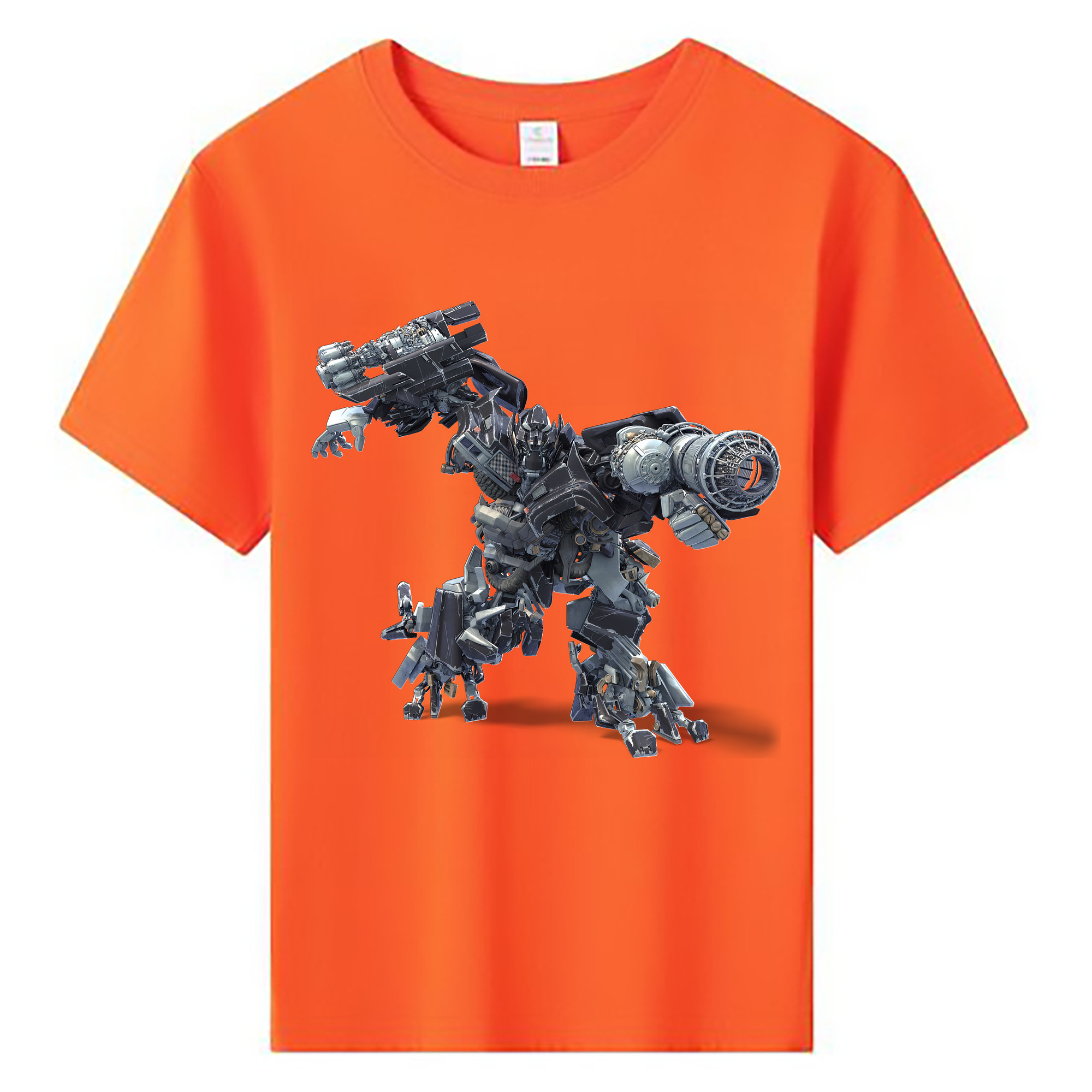 （画像用） Transformers トランスフォーマー 綿100％キッズTシャツ（フロントプリント）