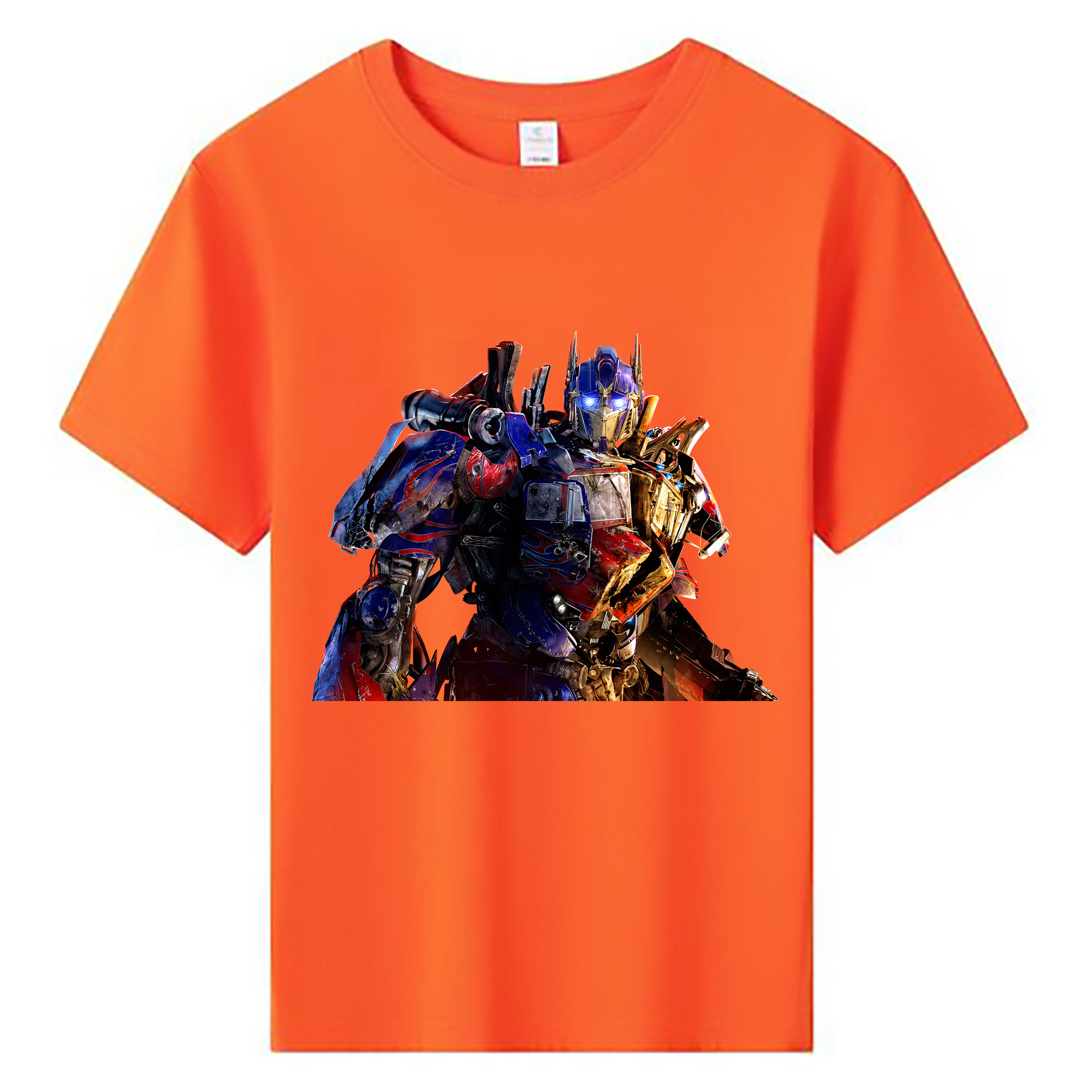 （画像用） Transformers トランスフォーマー 綿100％キッズTシャツ（フロントプリント）