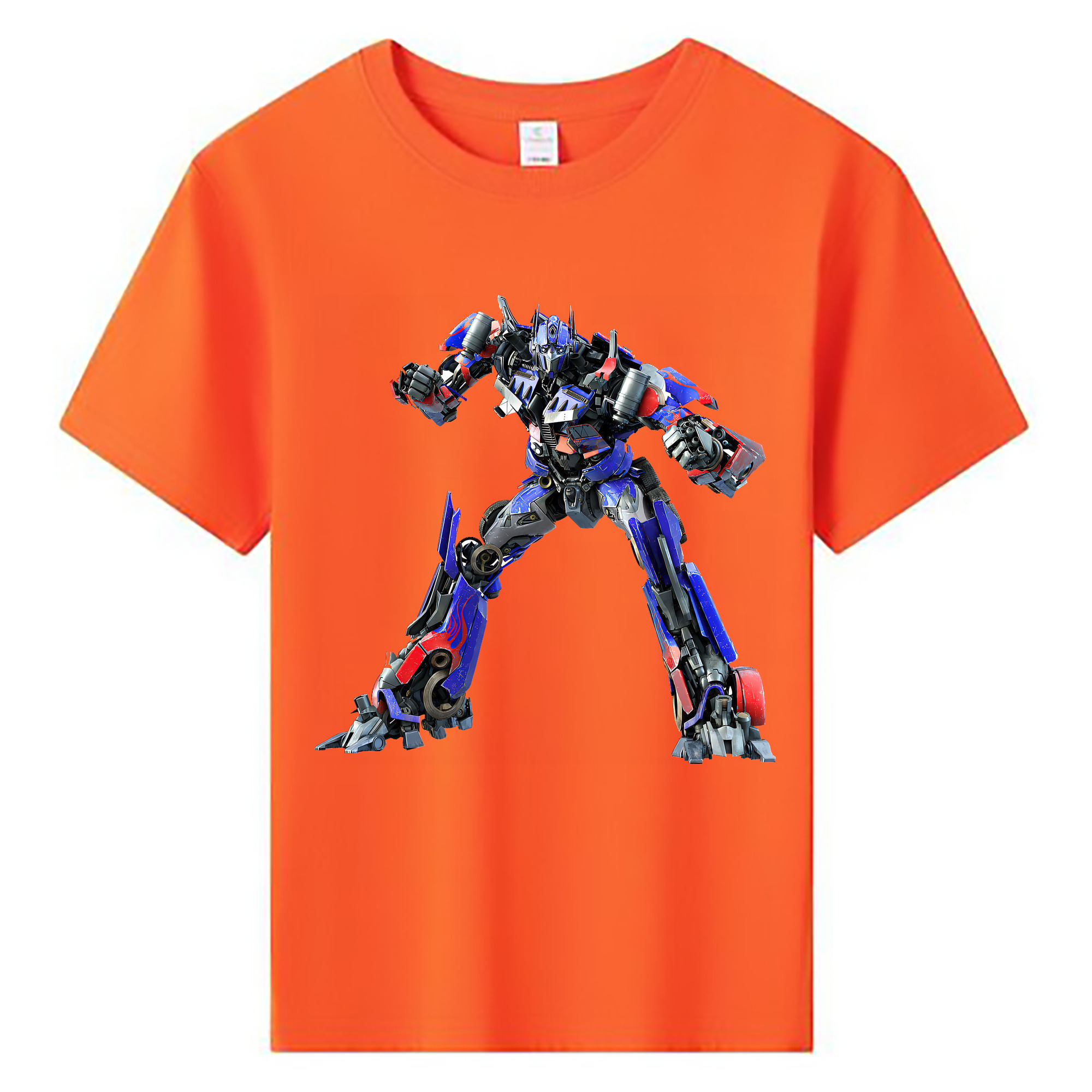 （画像用） Transformers トランスフォーマー 綿100％キッズTシャツ（フロントプリント）