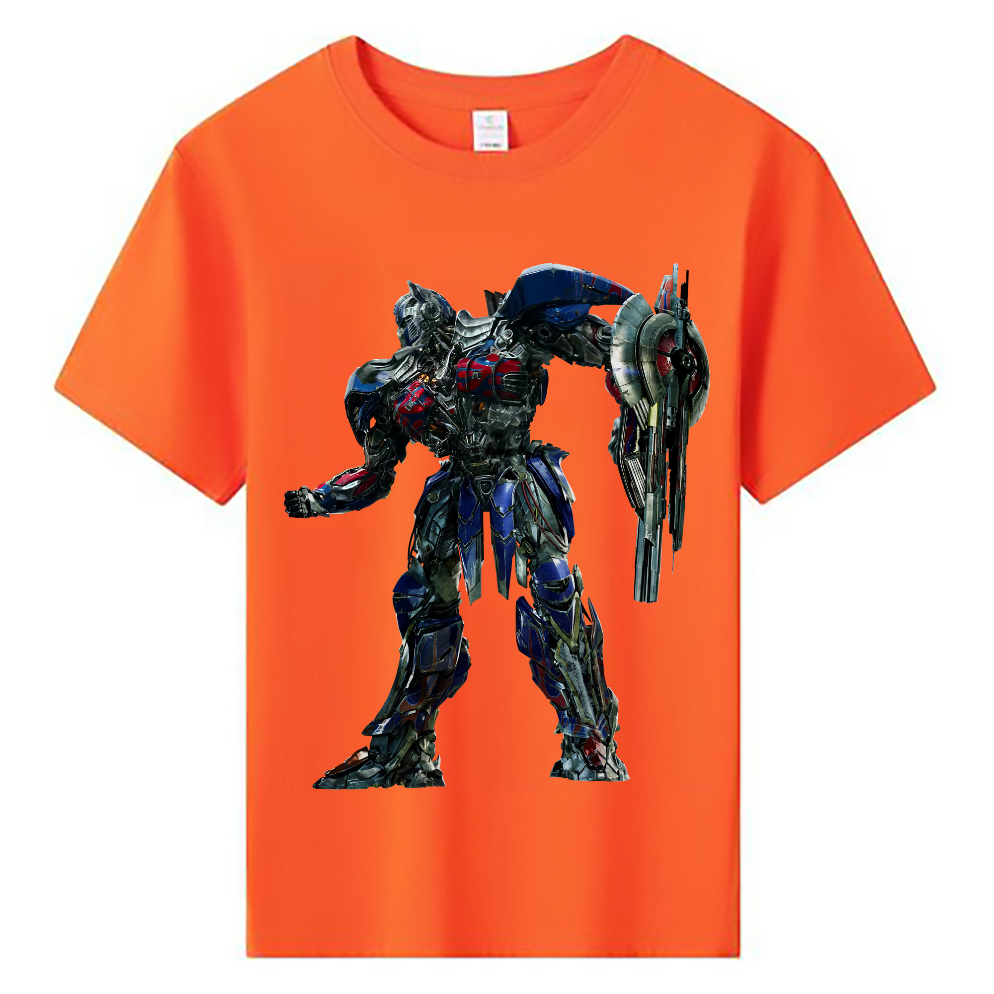 （画像用） Transformers トランスフォーマー 綿100％キッズTシャツ（フロントプリント）