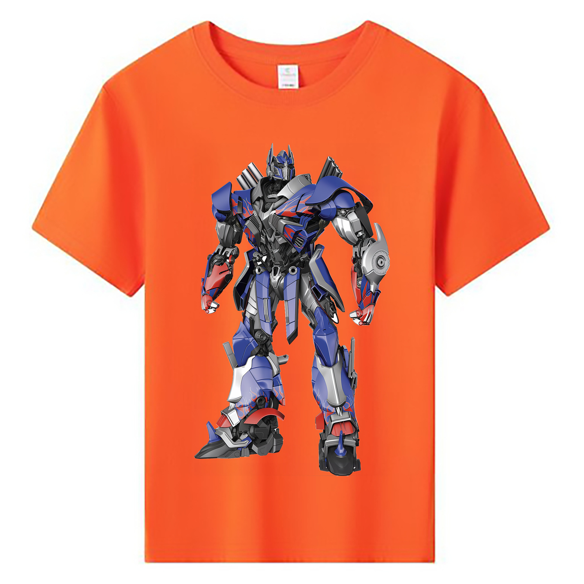 （画像用） Transformers トランスフォーマー 綿100％キッズTシャツ（フロントプリント）