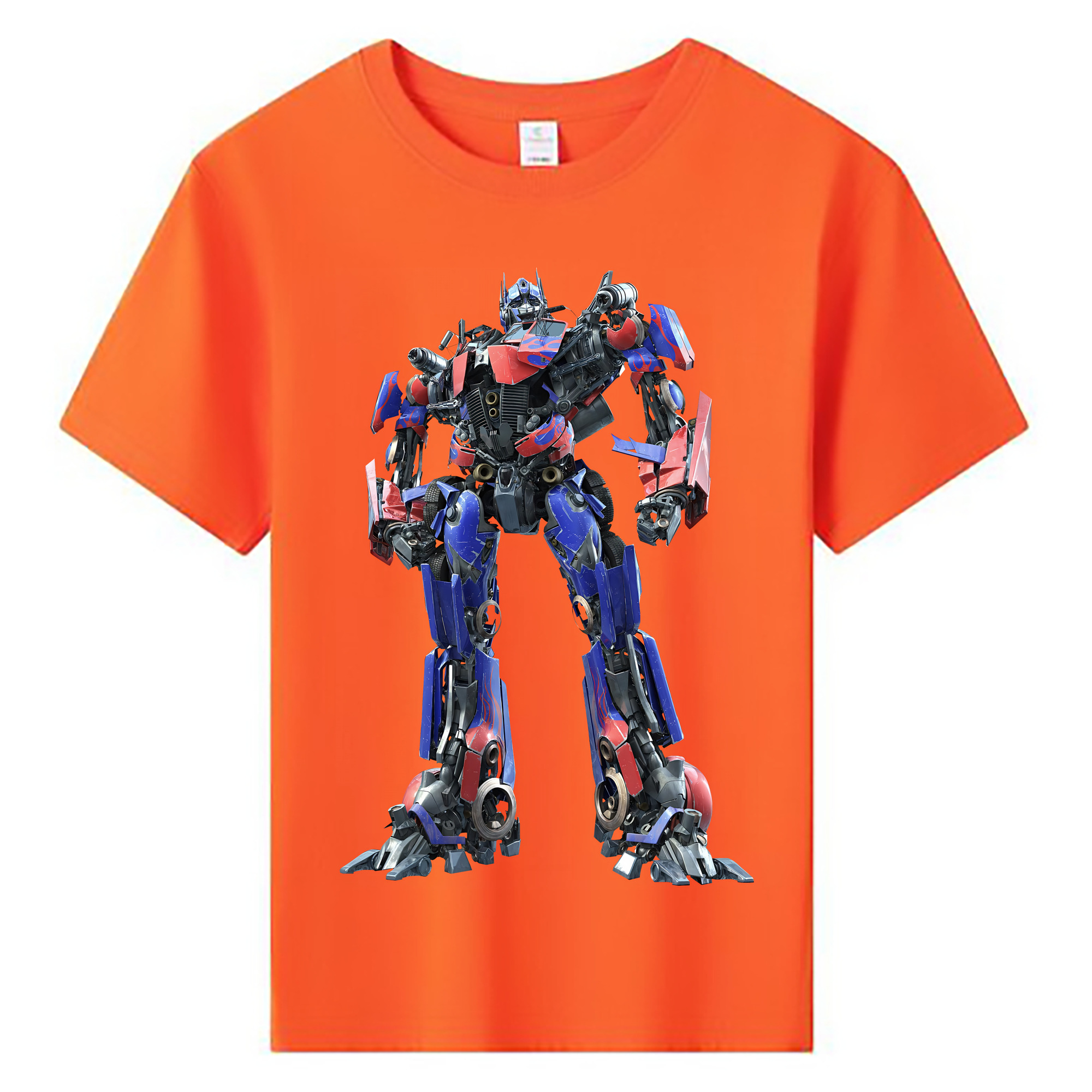 （画像用） Transformers トランスフォーマー 綿100％キッズTシャツ（フロントプリント）