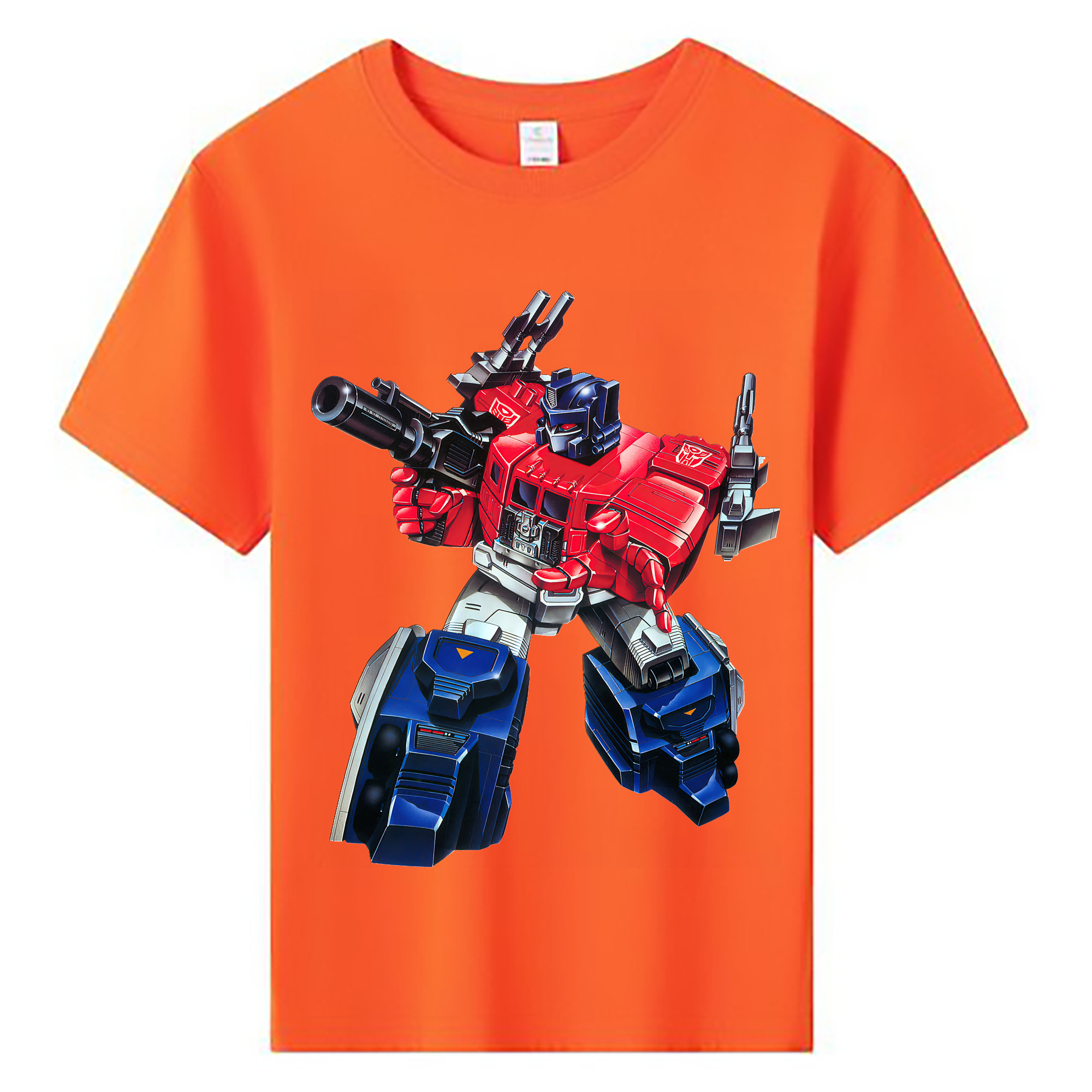 （画像用） Transformers トランスフォーマー 綿100％キッズTシャツ（フロントプリント）