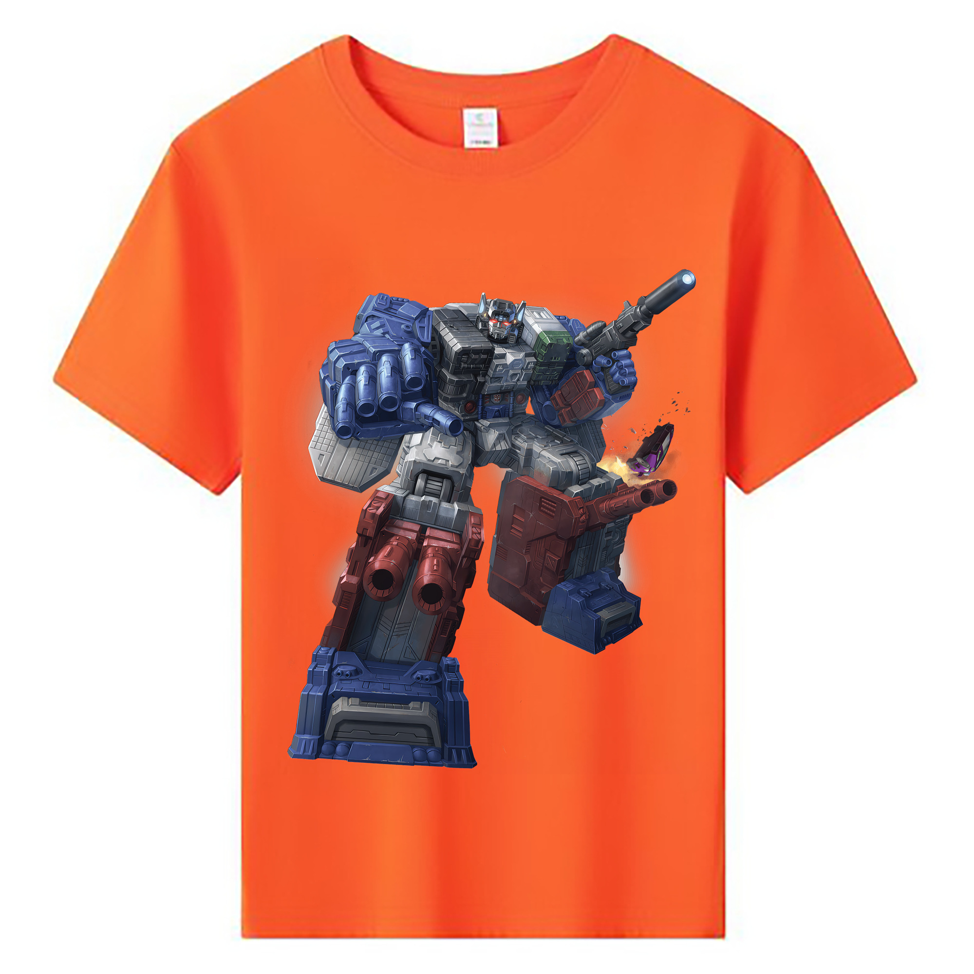 （画像用） Transformers トランスフォーマー 綿100％キッズTシャツ（フロントプリント）