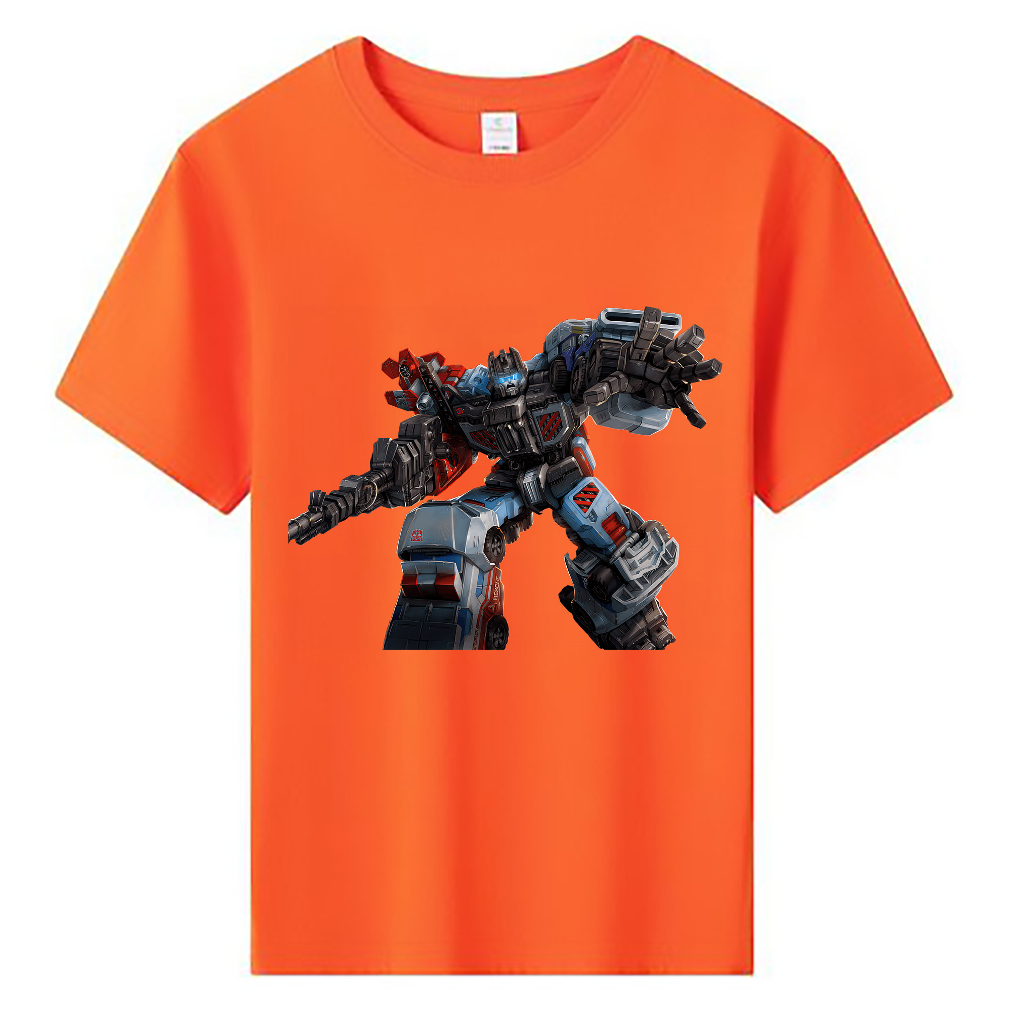 （画像用） Transformers トランスフォーマー 綿100％キッズTシャツ（フロントプリント）