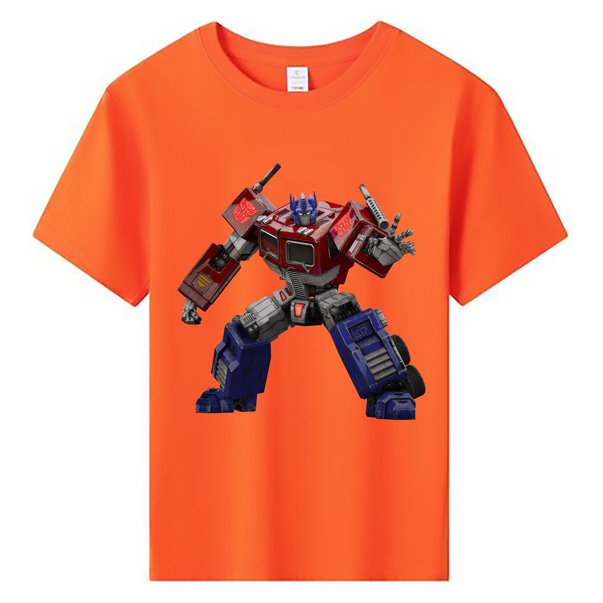 （画像用） Transformers トランスフォーマー 綿100％キッズTシャツ（フロントプリント）
