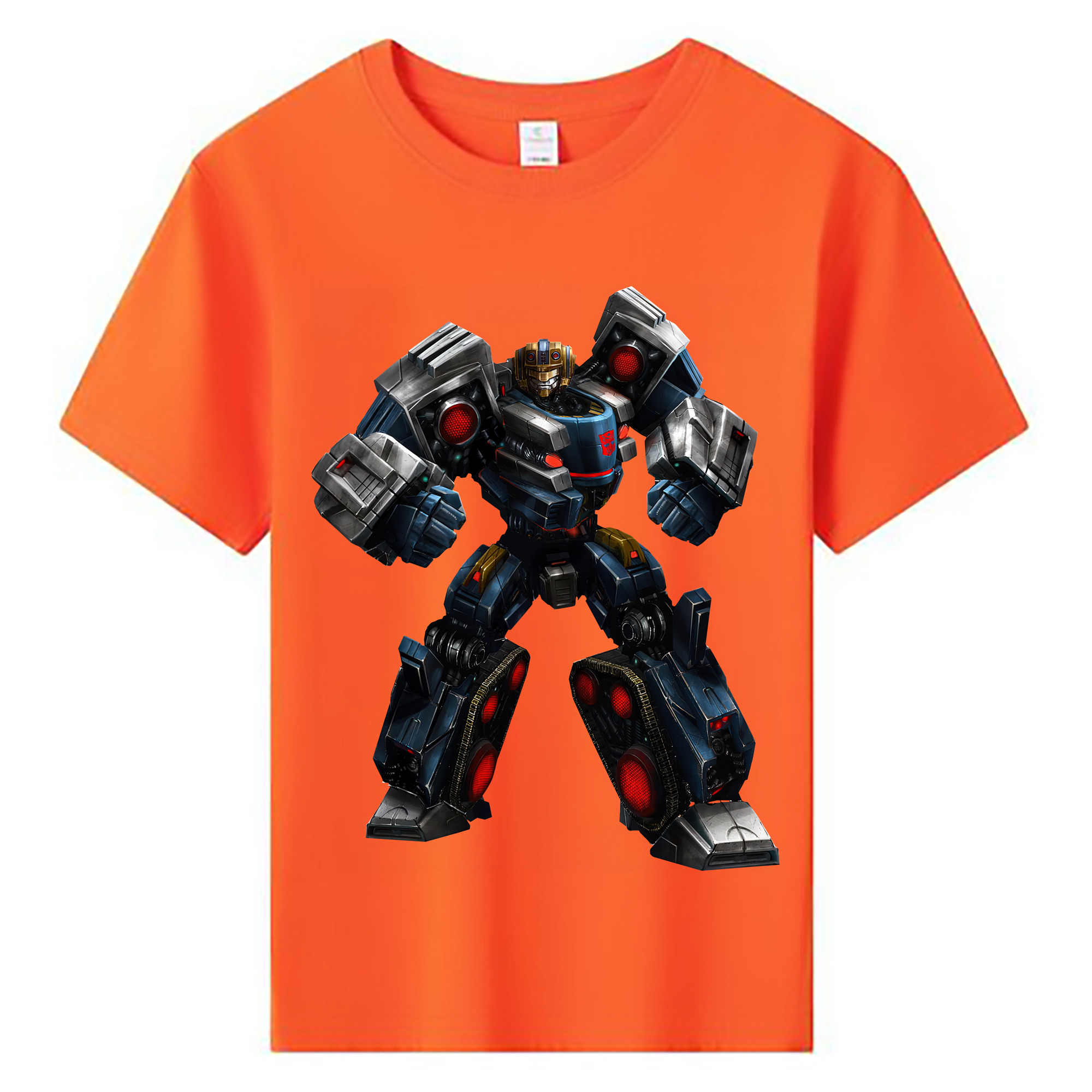 （画像用） Transformers トランスフォーマー 綿100％キッズTシャツ（フロントプリント）