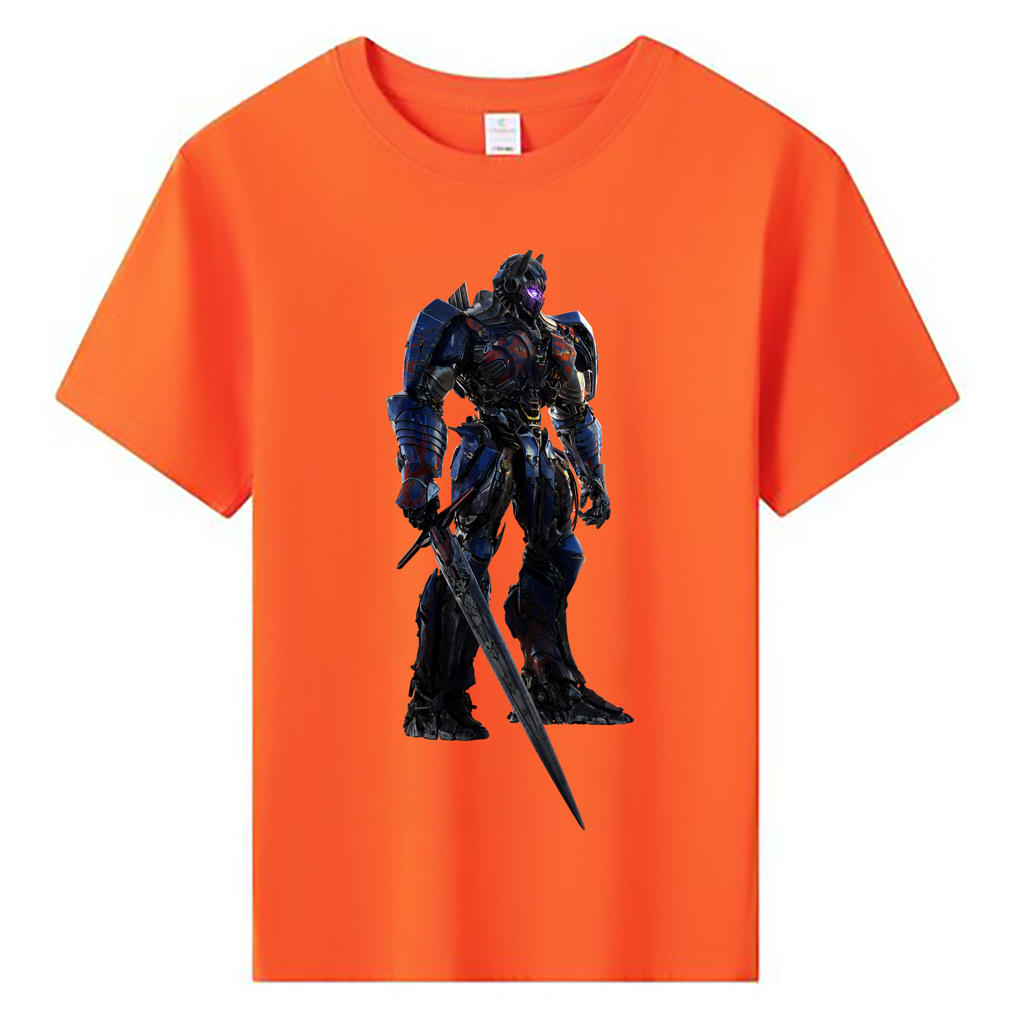 （画像用） Transformers トランスフォーマー 綿100％キッズTシャツ（フロントプリント）