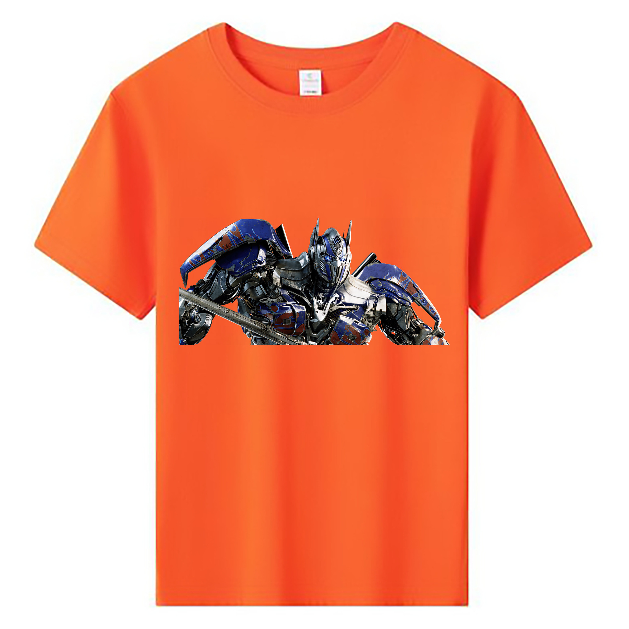 （画像用） Transformers トランスフォーマー 綿100％キッズTシャツ（フロントプリント）