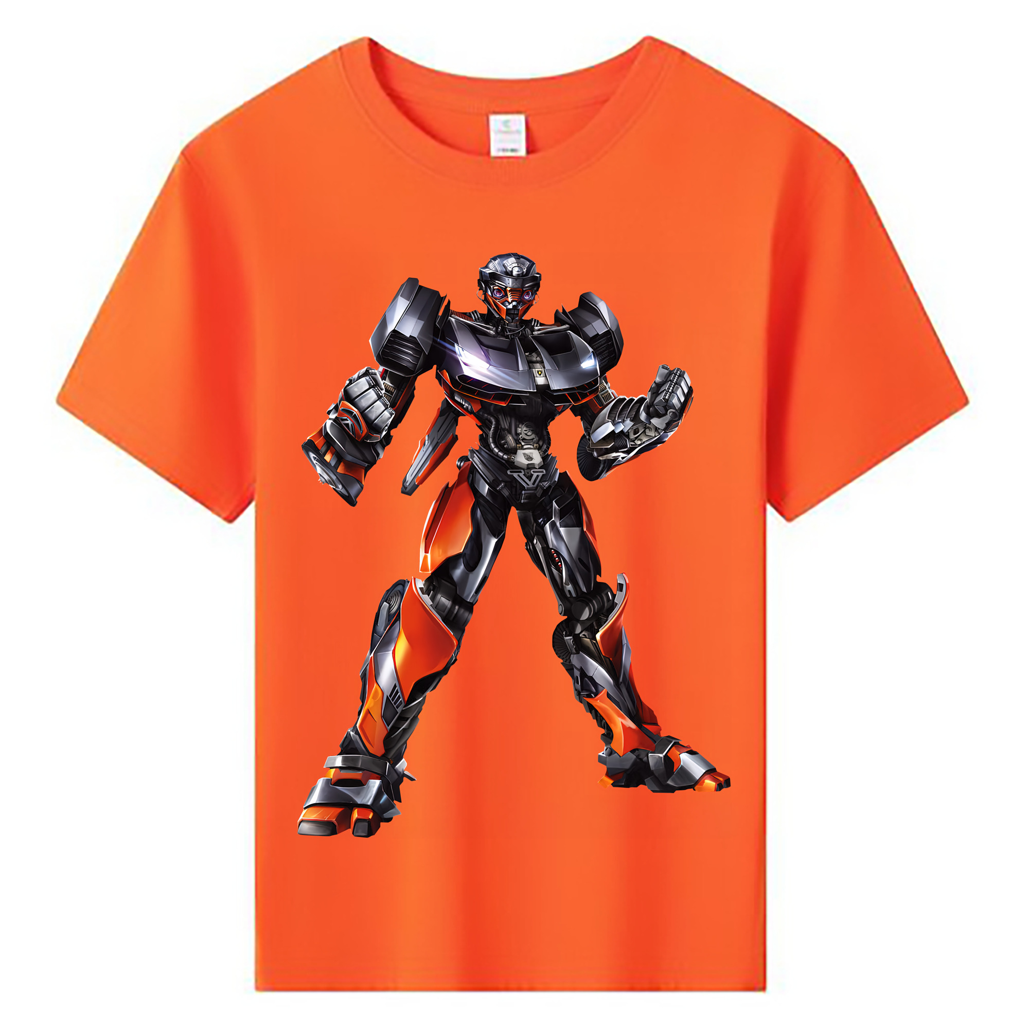 （画像用） Transformers トランスフォーマー 綿100％キッズTシャツ（フロントプリント）