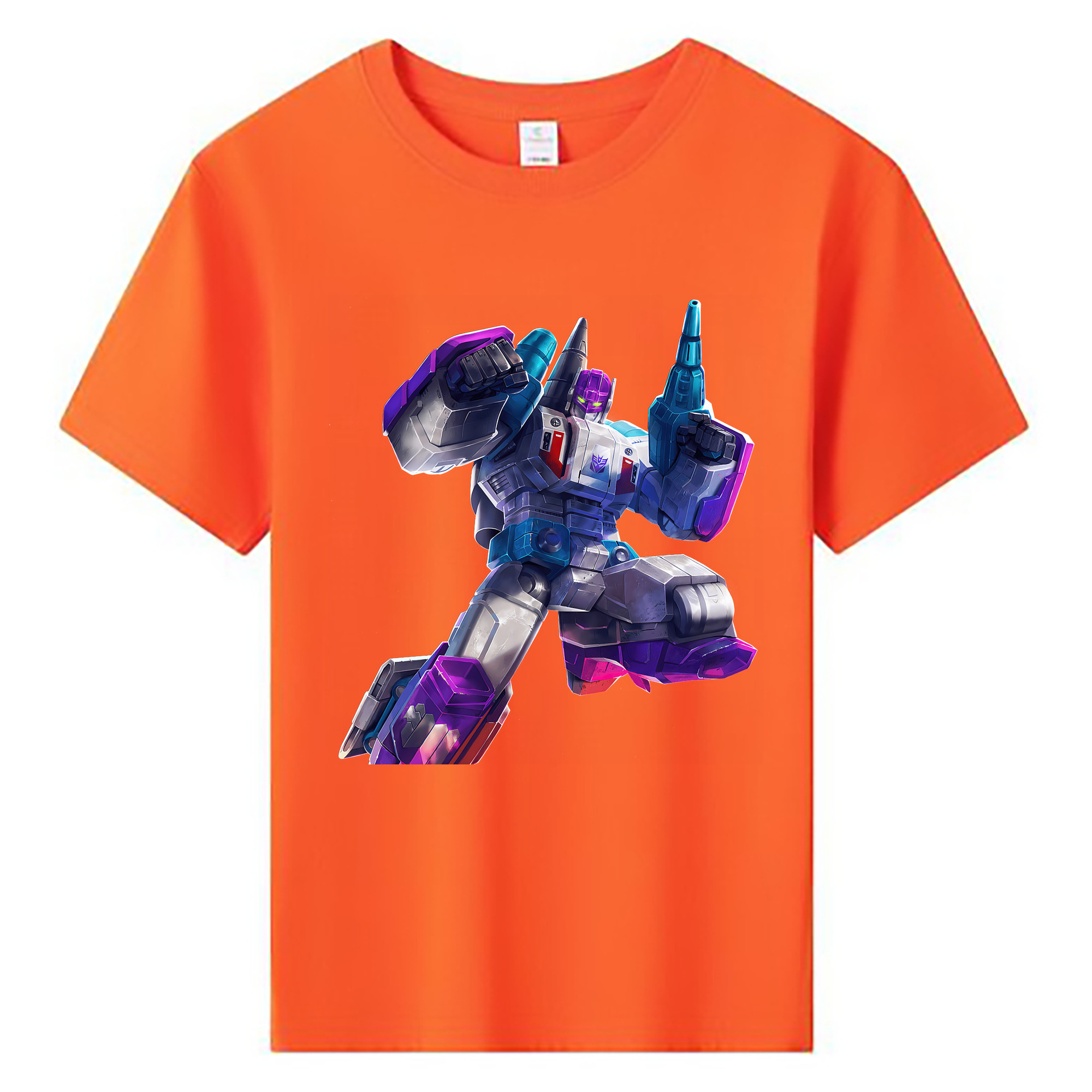 （画像用） Transformers トランスフォーマー 綿100％キッズTシャツ（フロントプリント）