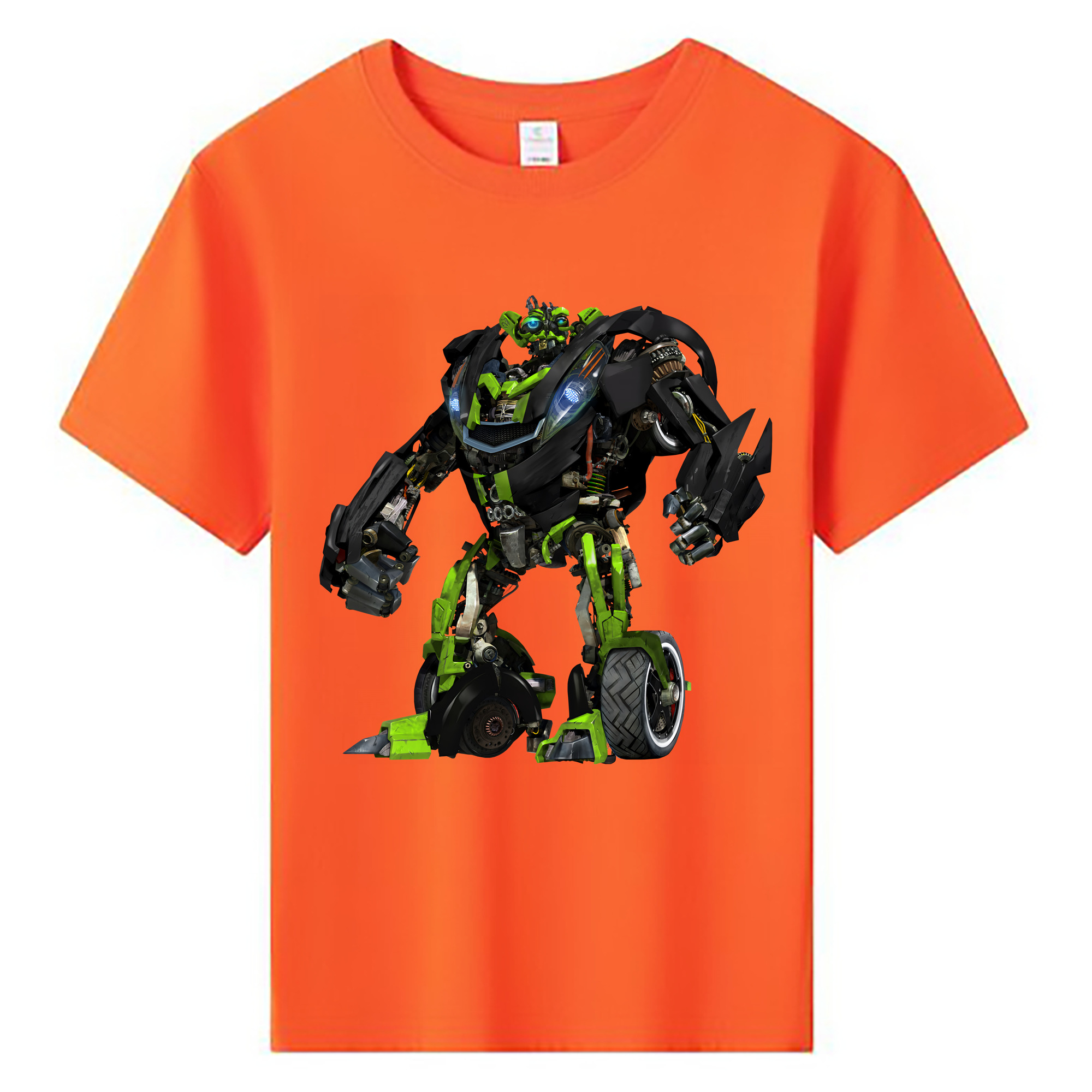 （画像用） Transformers トランスフォーマー 綿100％キッズTシャツ（フロントプリント）