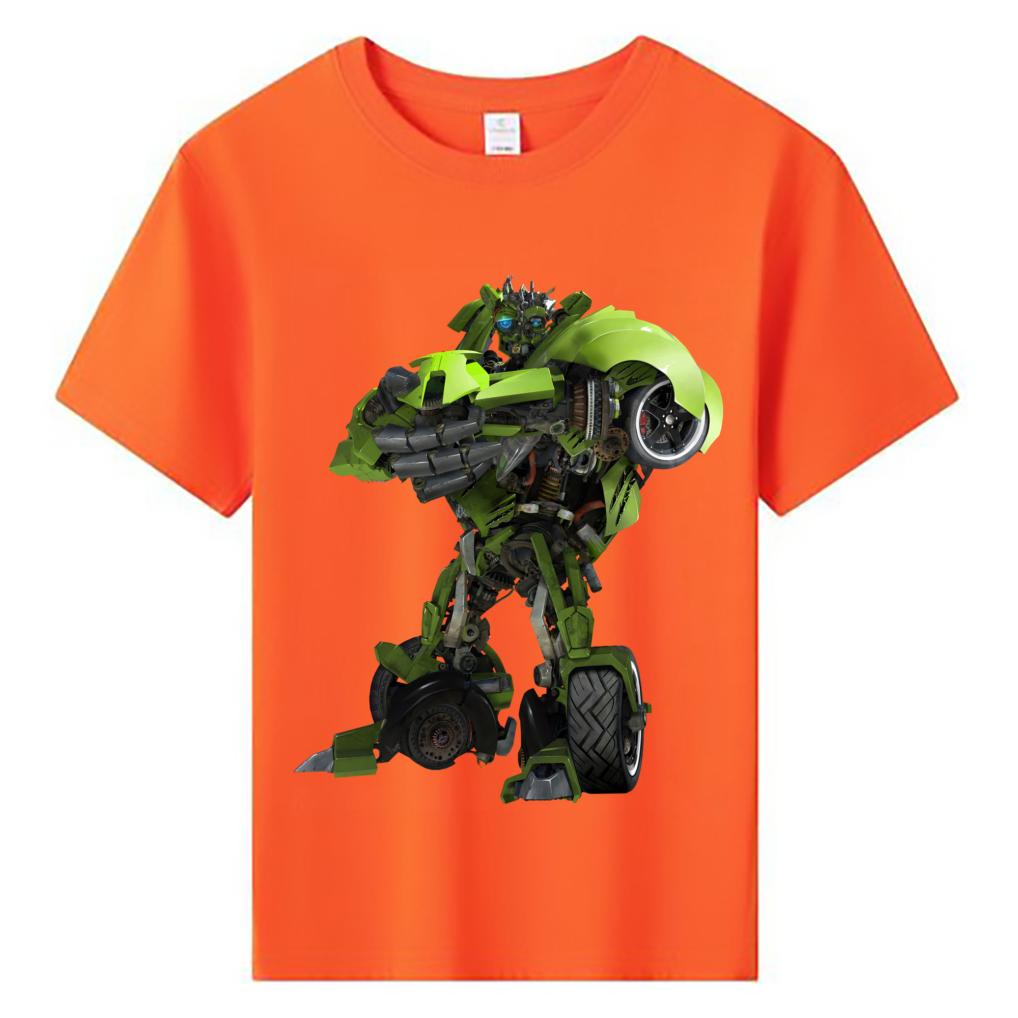 （画像用） Transformers トランスフォーマー 綿100％キッズTシャツ（フロントプリント）