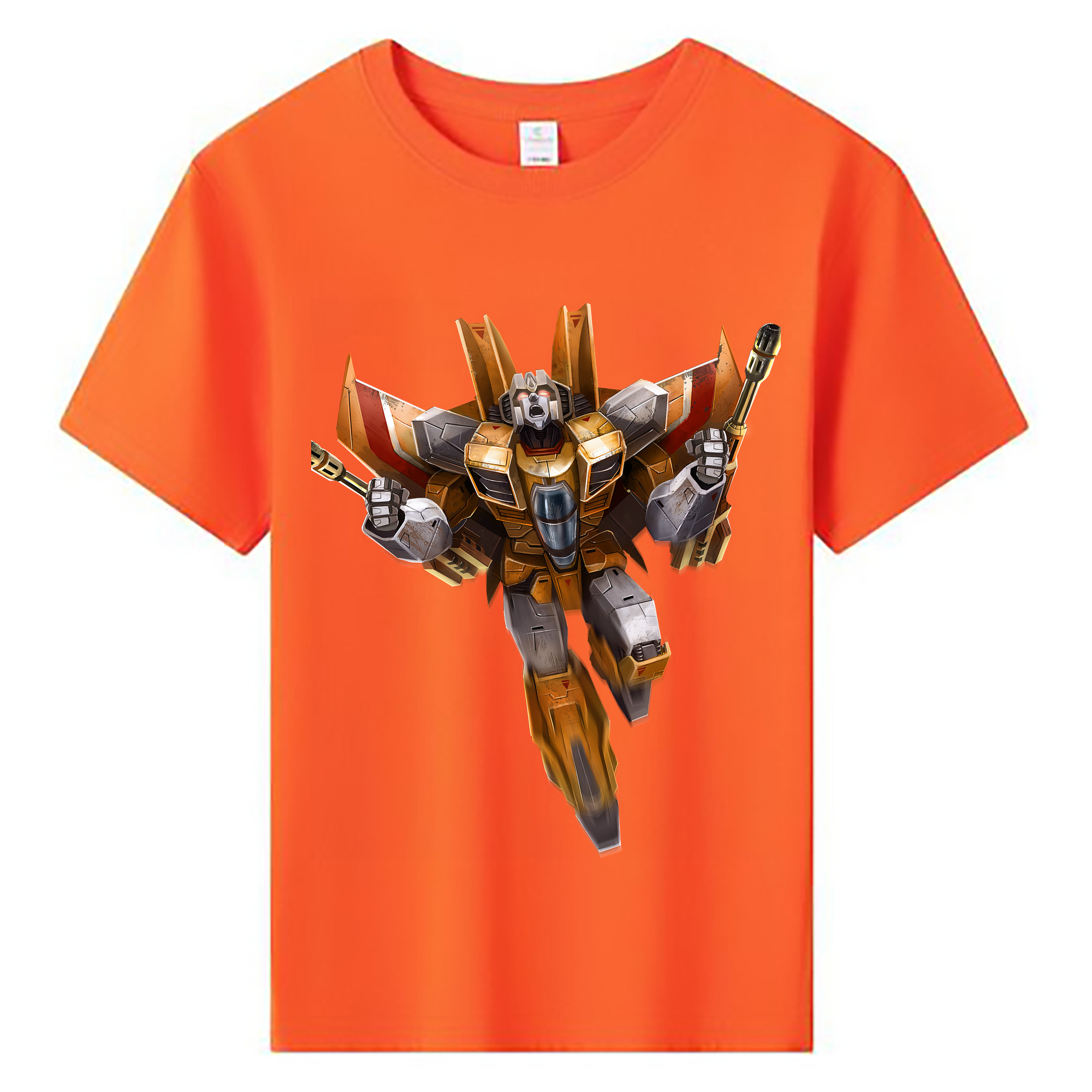（画像用） Transformers トランスフォーマー 綿100％キッズTシャツ（フロントプリント）