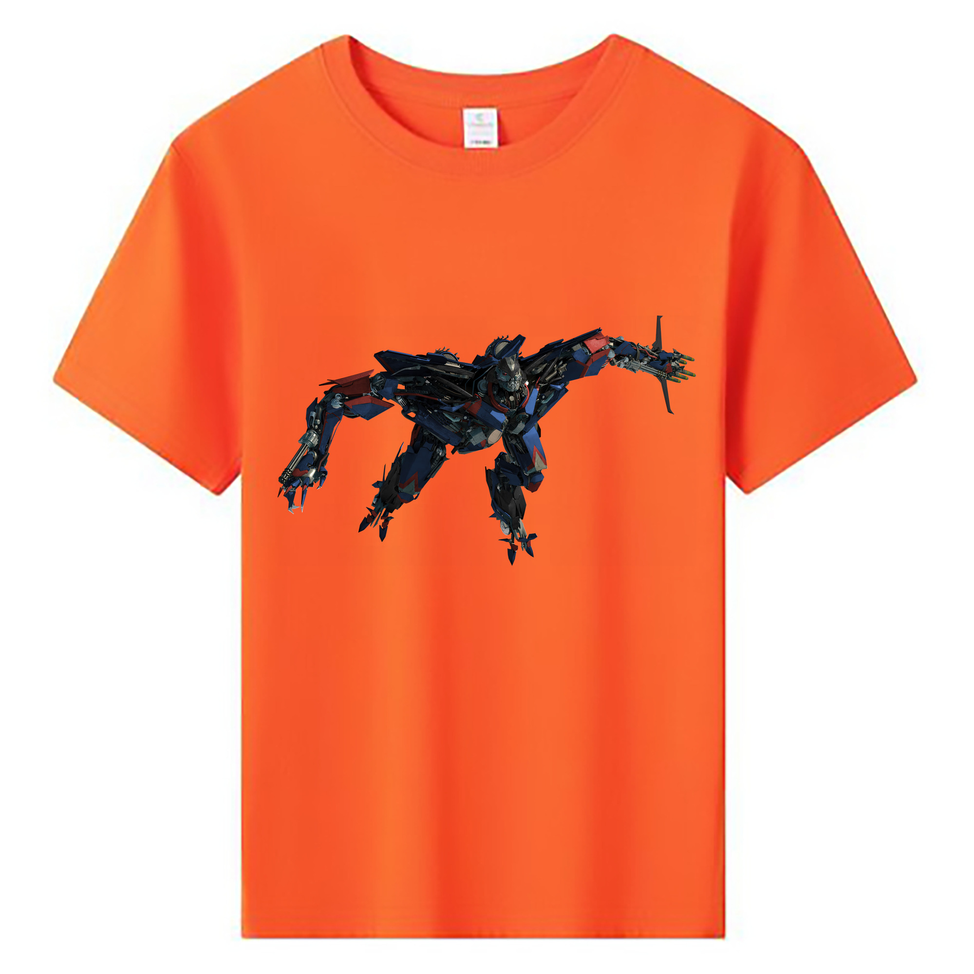 （画像用） Transformers トランスフォーマー 綿100％キッズTシャツ（フロントプリント）