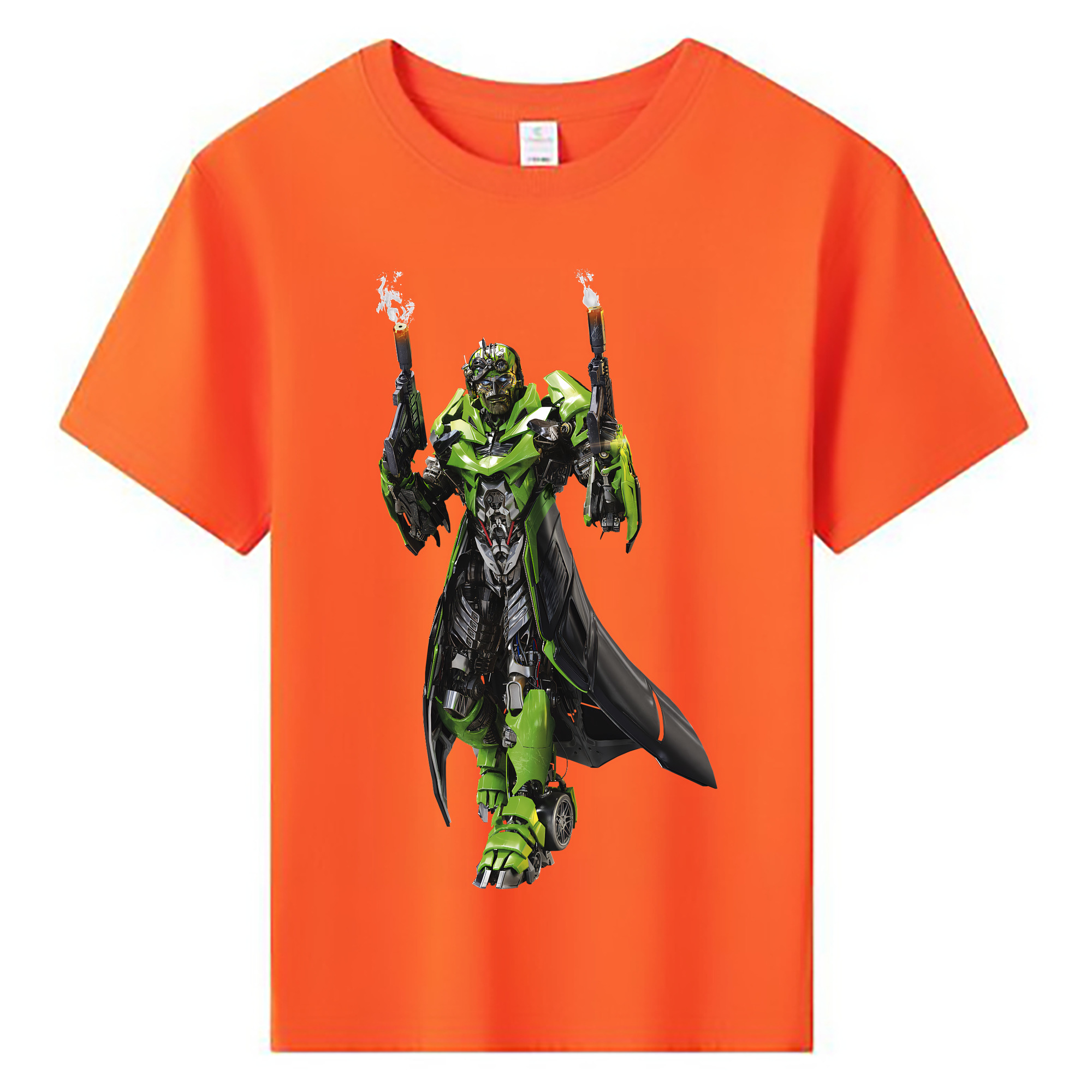 （画像用） Transformers トランスフォーマー 綿100％キッズTシャツ（フロントプリント）