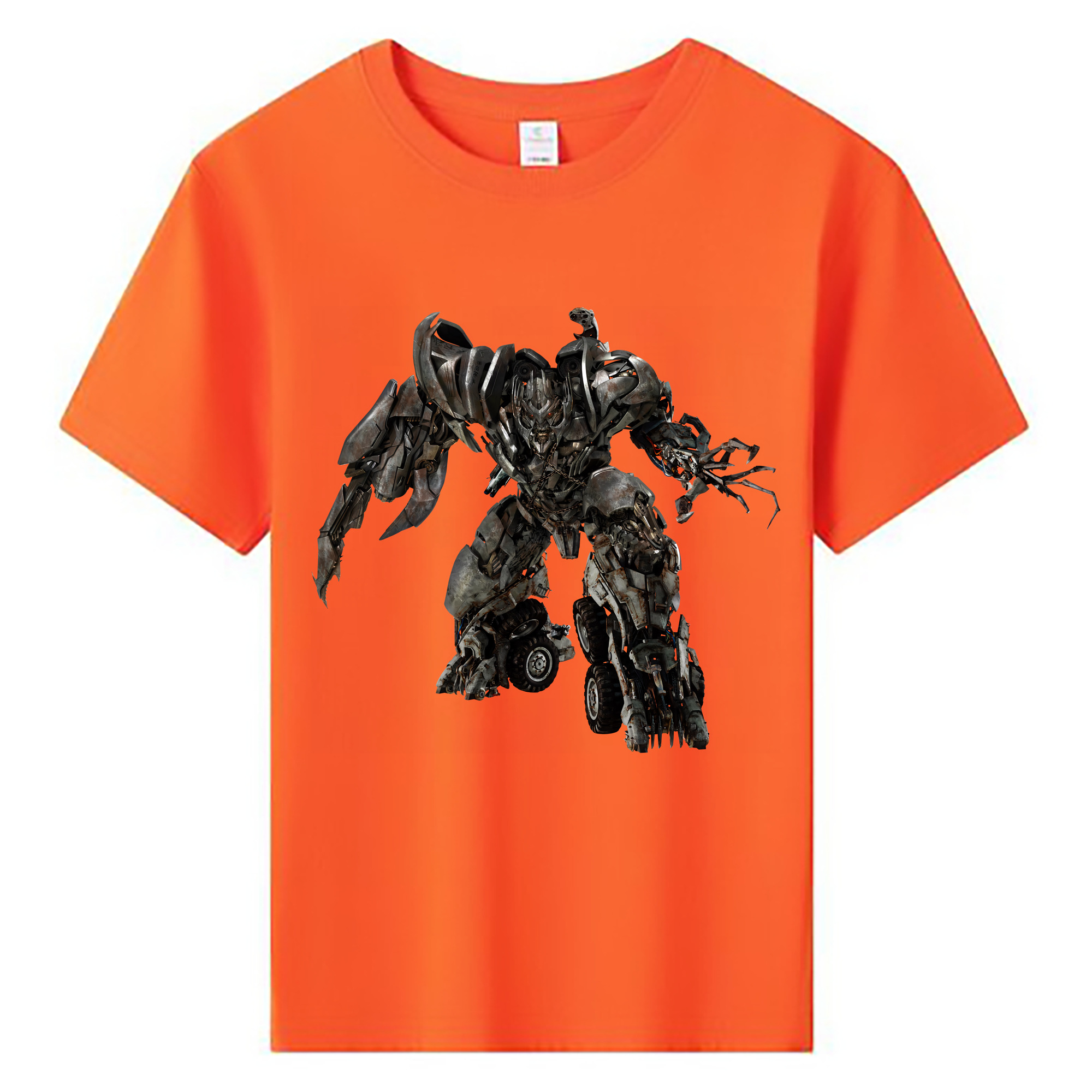 （画像用） Transformers トランスフォーマー 綿100％キッズTシャツ（フロントプリント）