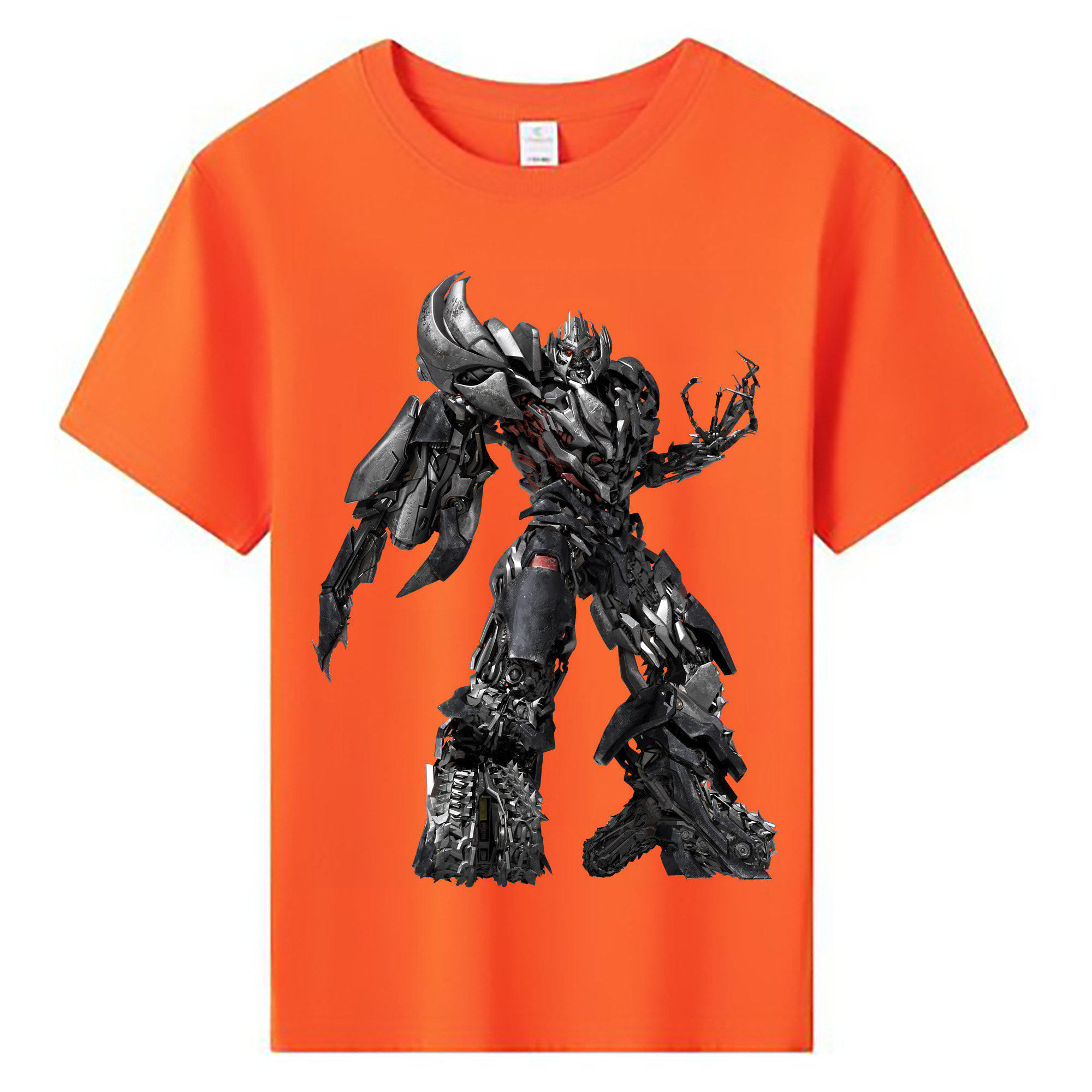 （画像用） Transformers トランスフォーマー 綿100％キッズTシャツ（フロントプリント）