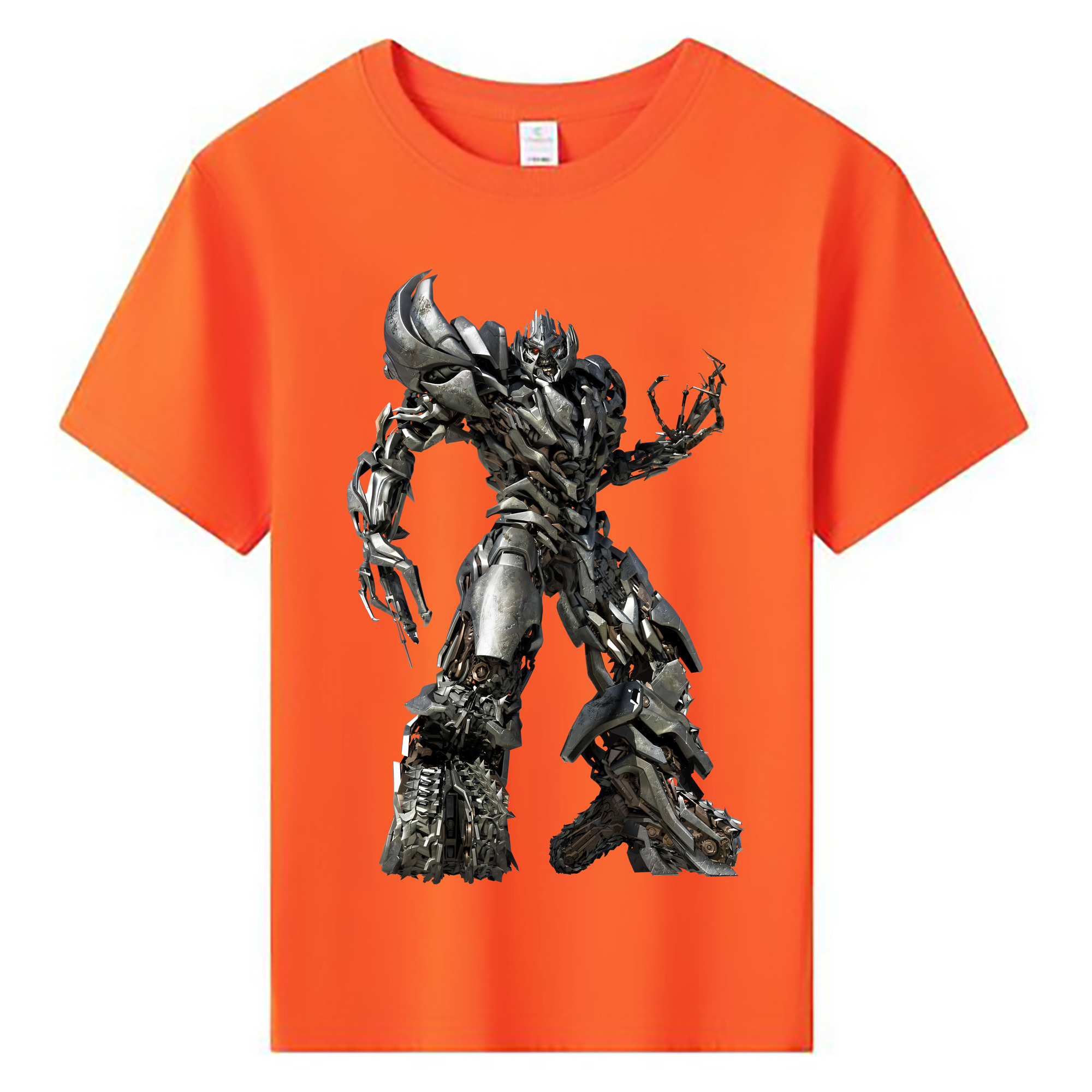 （画像用） Transformers トランスフォーマー 綿100％キッズTシャツ（フロントプリント）