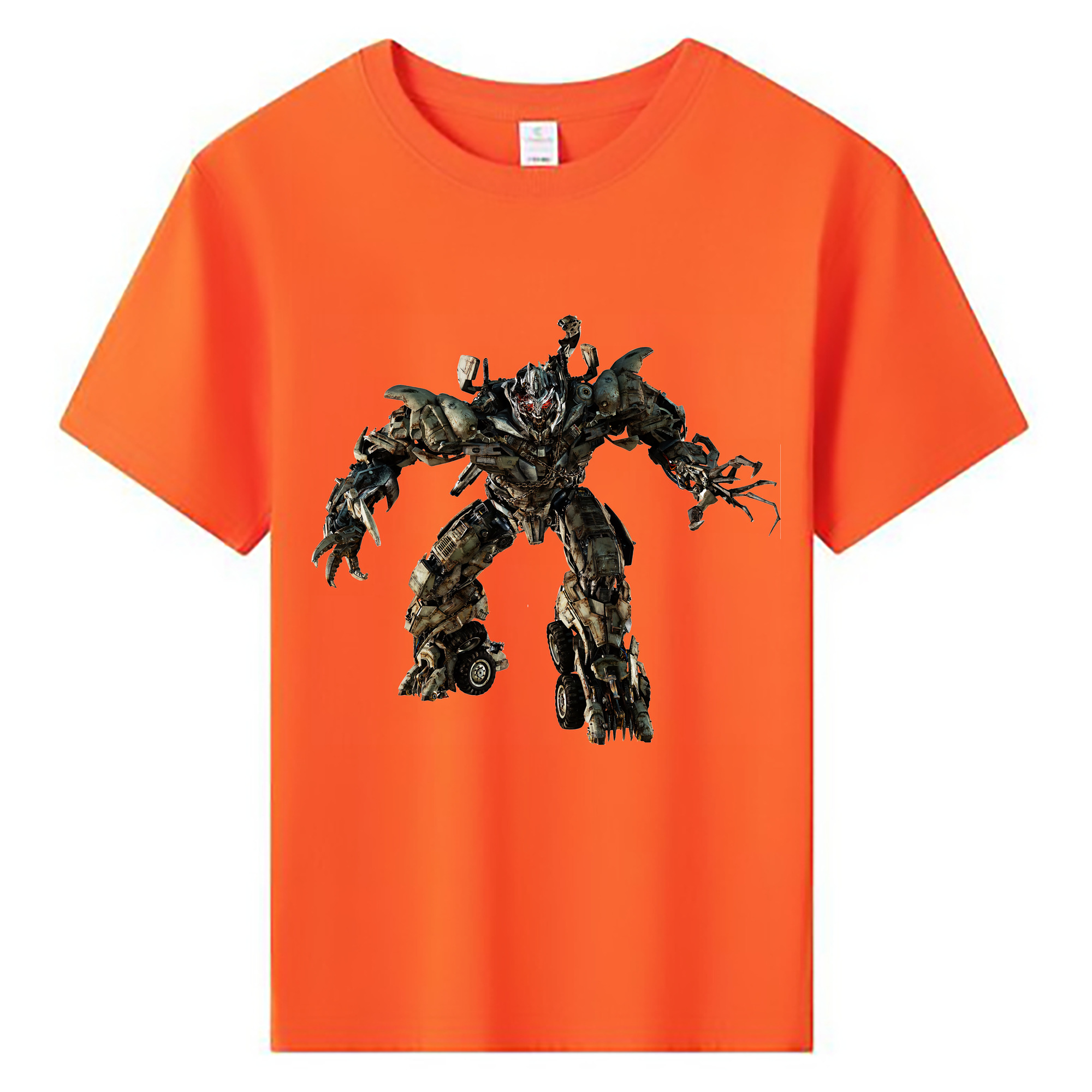 （画像用） Transformers トランスフォーマー 綿100％キッズTシャツ（フロントプリント）
