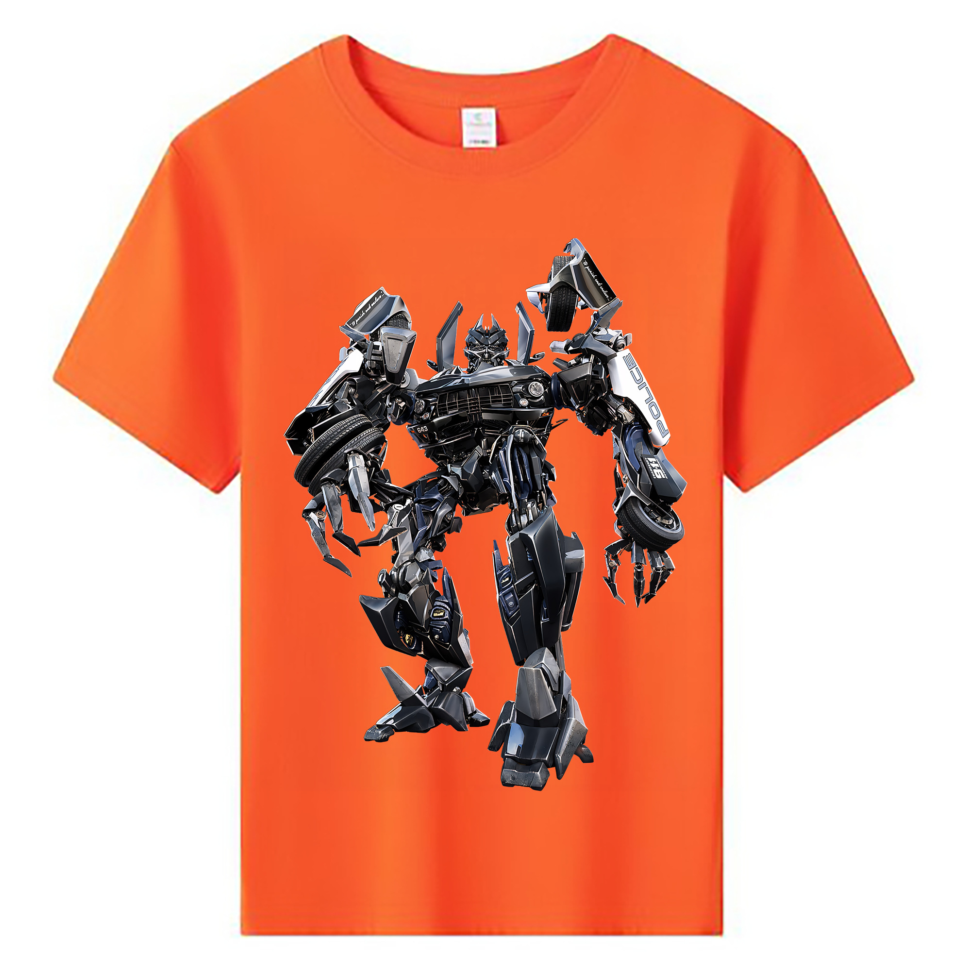 （画像用） Transformers トランスフォーマー 綿100％キッズTシャツ（フロントプリント）