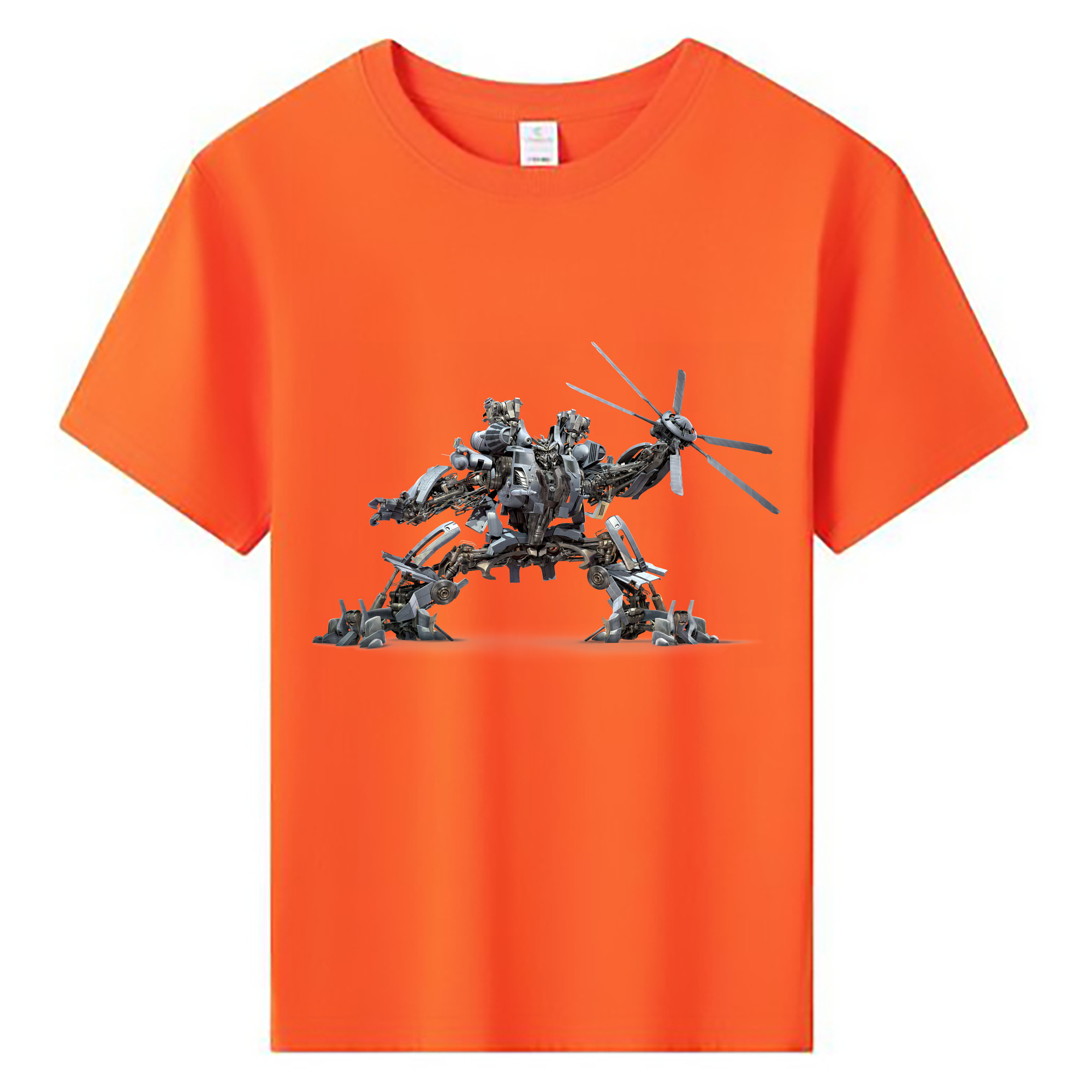 （画像用） Transformers トランスフォーマー 綿100％キッズTシャツ（フロントプリント）