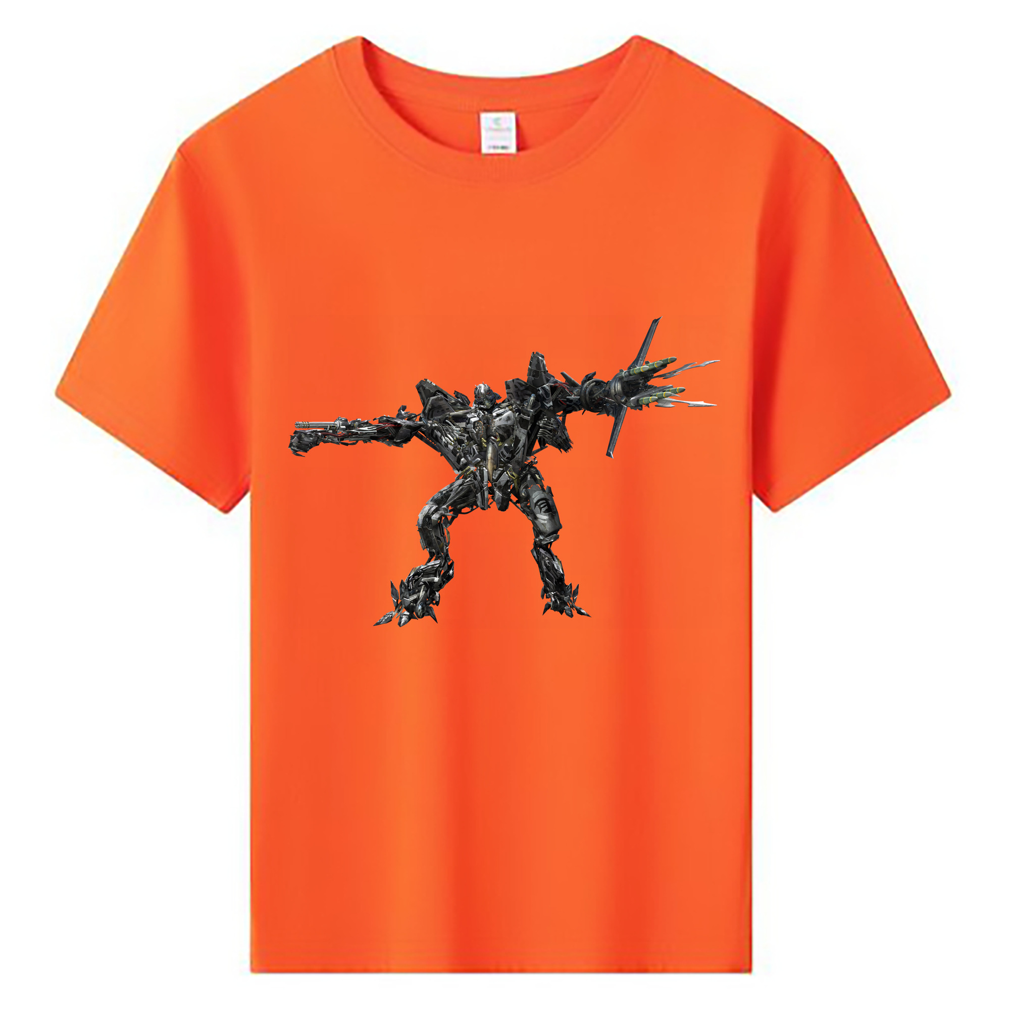 （画像用） Transformers トランスフォーマー 綿100％キッズTシャツ（フロントプリント）