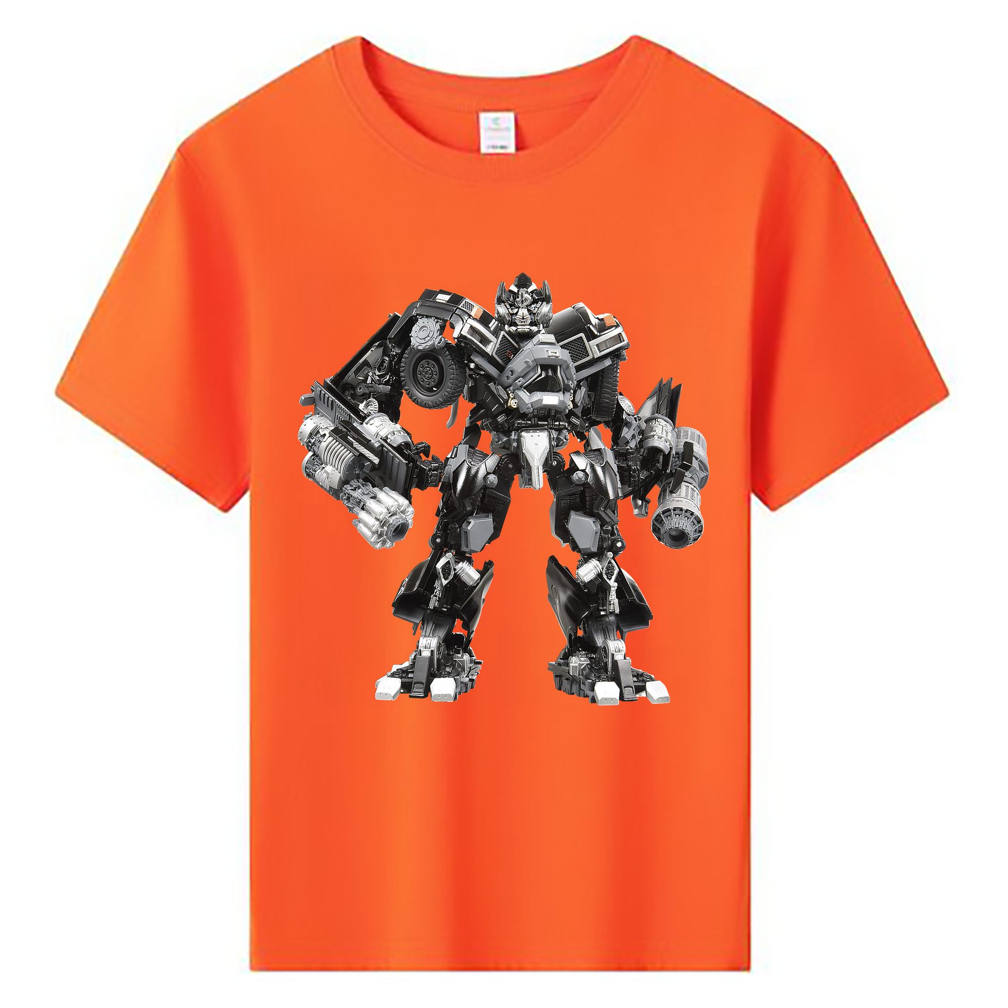 （画像用） Transformers トランスフォーマー 綿100％キッズTシャツ（フロントプリント）