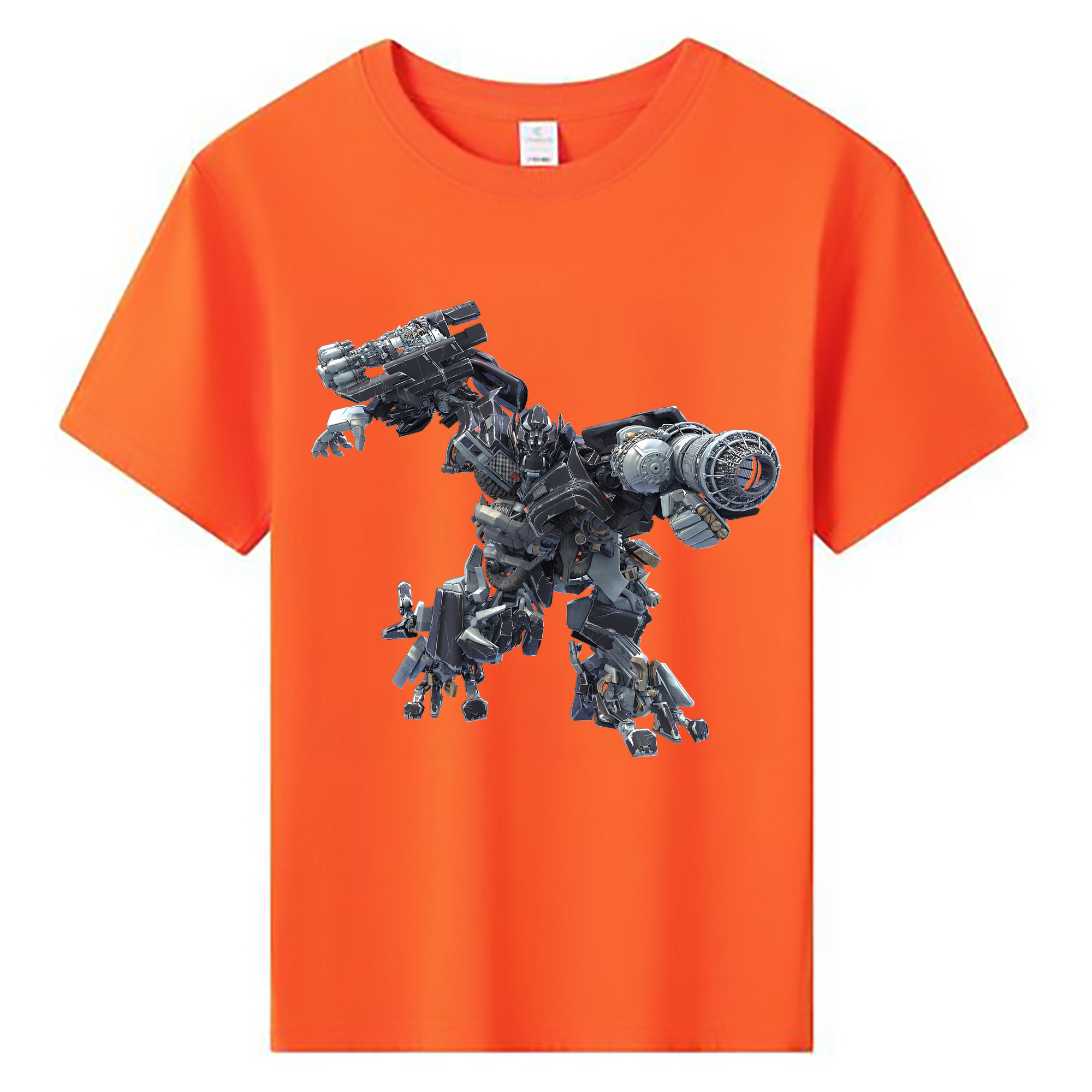 （画像用） Transformers トランスフォーマー 綿100％キッズTシャツ（フロントプリント）