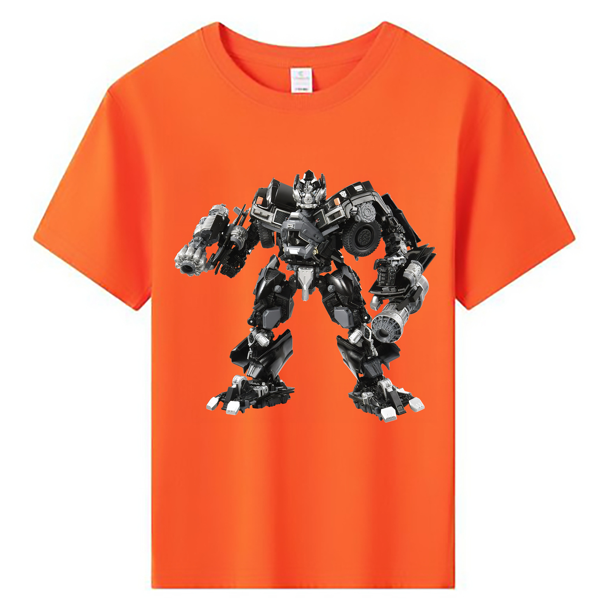（画像用） Transformers トランスフォーマー 綿100％キッズTシャツ（フロントプリント）