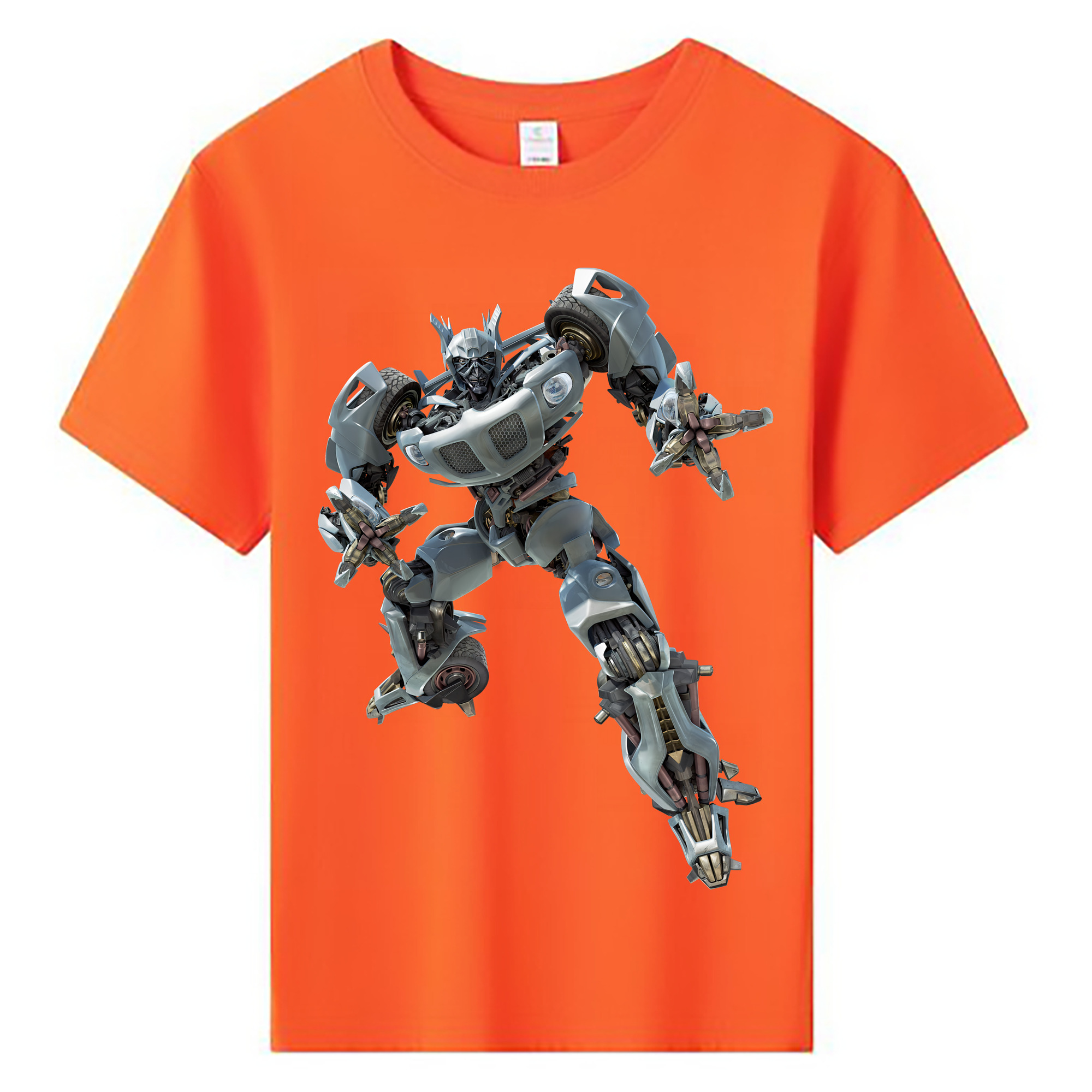 （画像用） Transformers トランスフォーマー 綿100％キッズTシャツ（フロントプリント）
