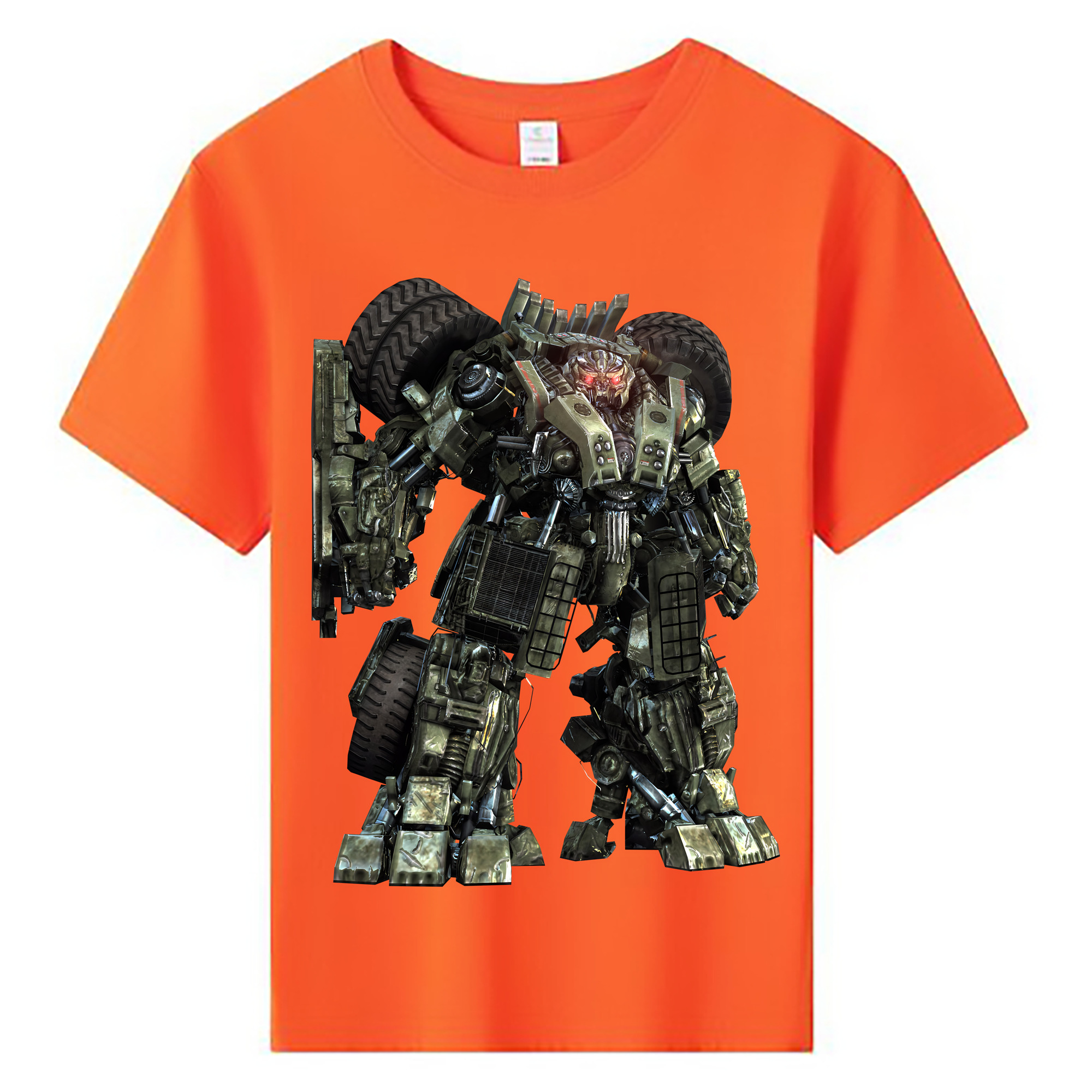 （画像用） Transformers トランスフォーマー 綿100％キッズTシャツ（フロントプリント）