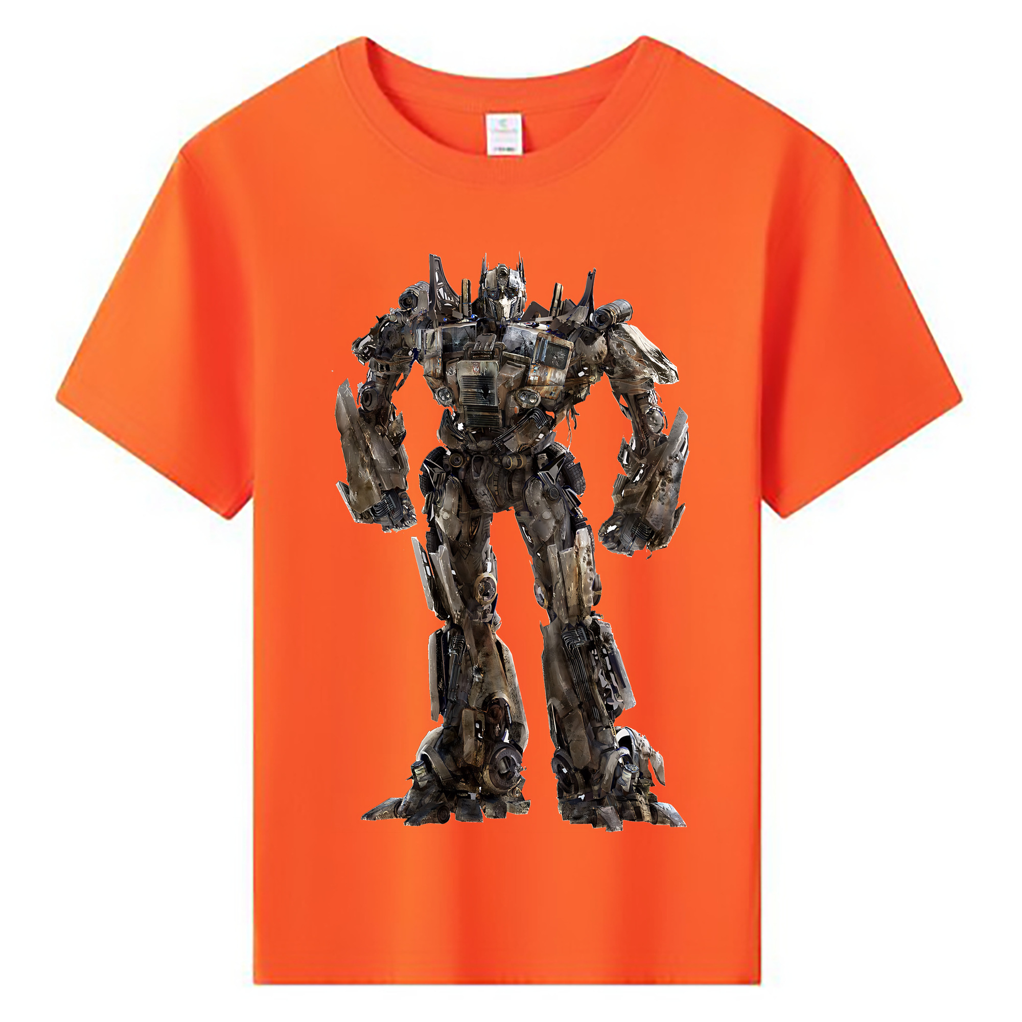 （画像用） Transformers トランスフォーマー 綿100％キッズTシャツ（フロントプリント）