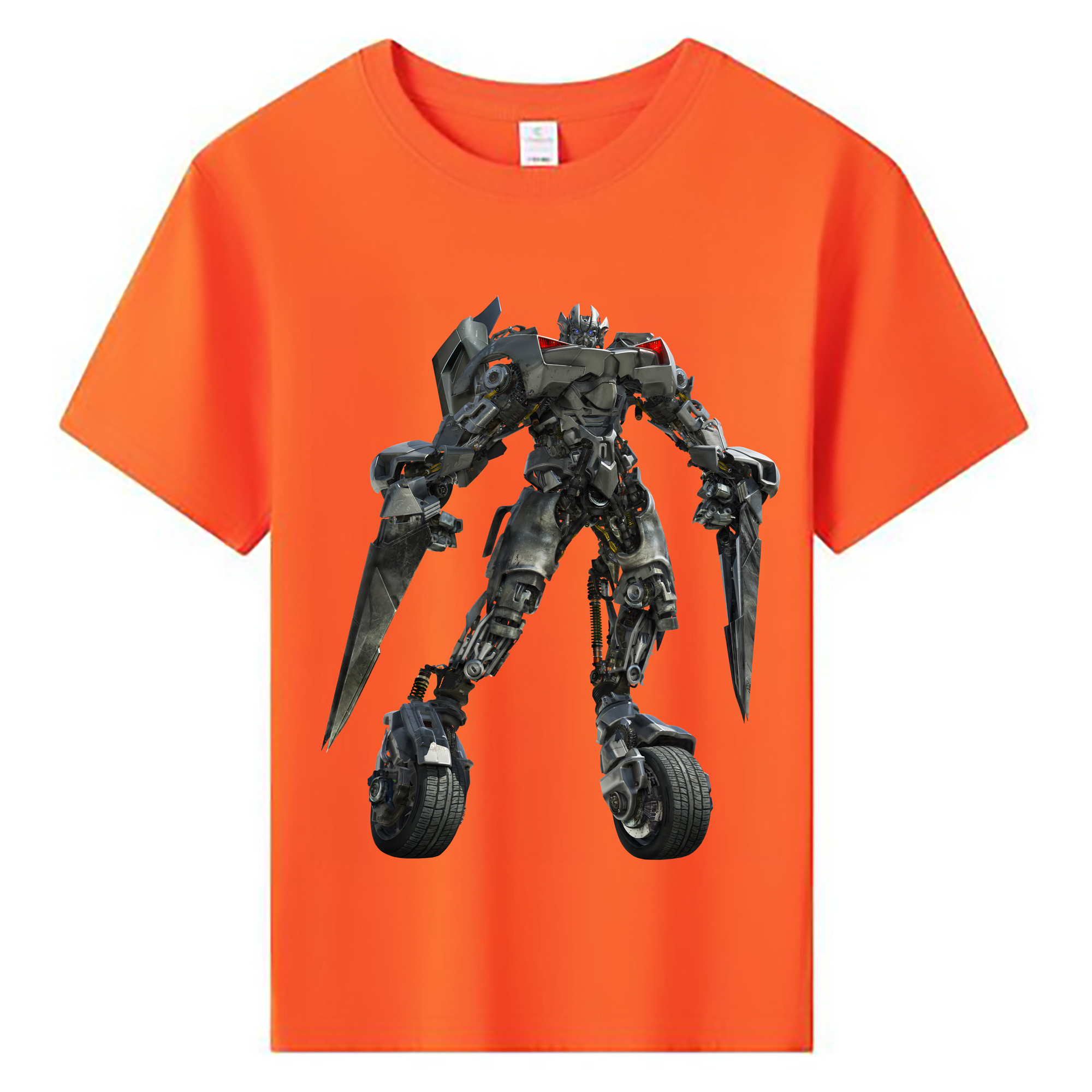 （画像用） Transformers トランスフォーマー 綿100％キッズTシャツ（フロントプリント）