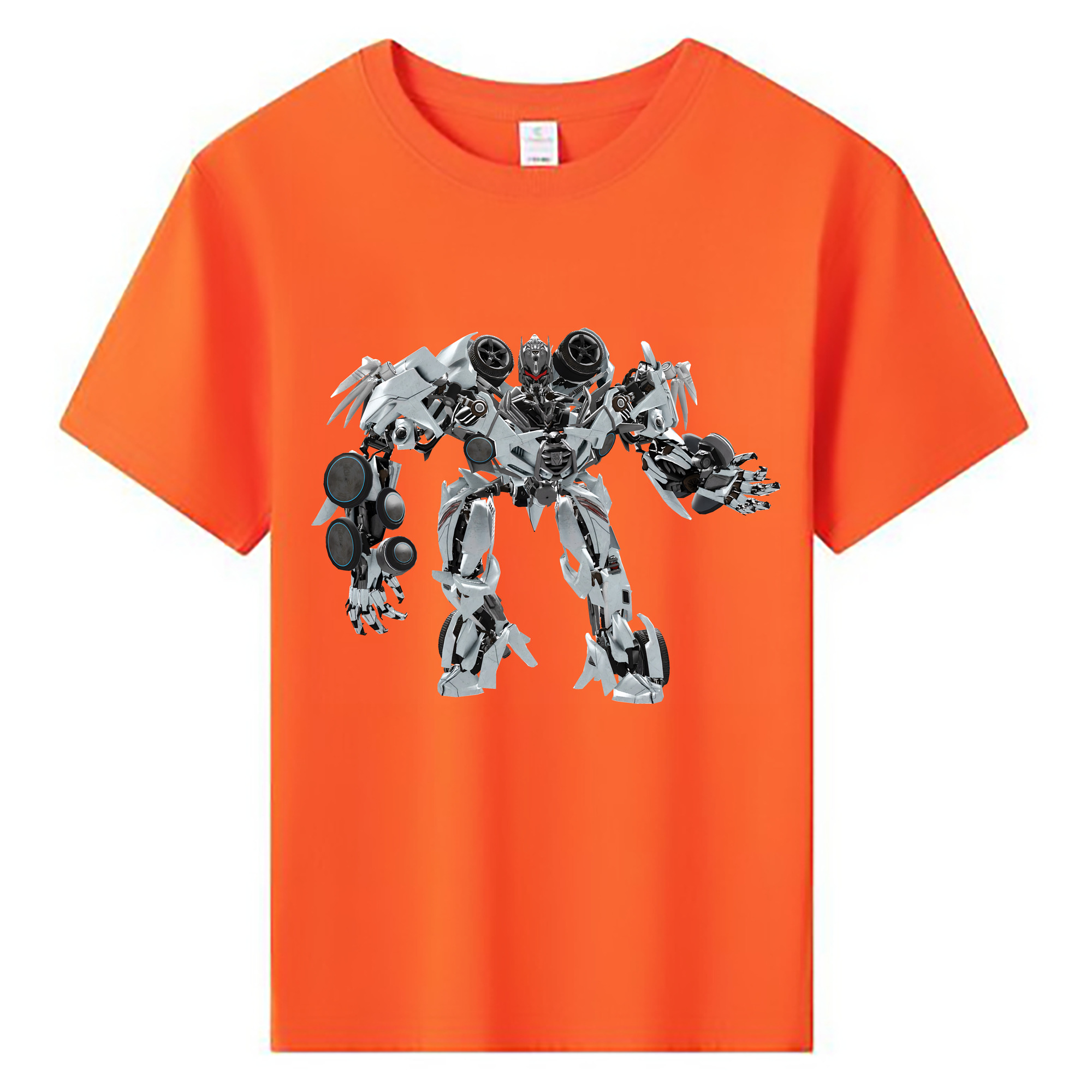 （画像用） Transformers トランスフォーマー 綿100％キッズTシャツ（フロントプリント）