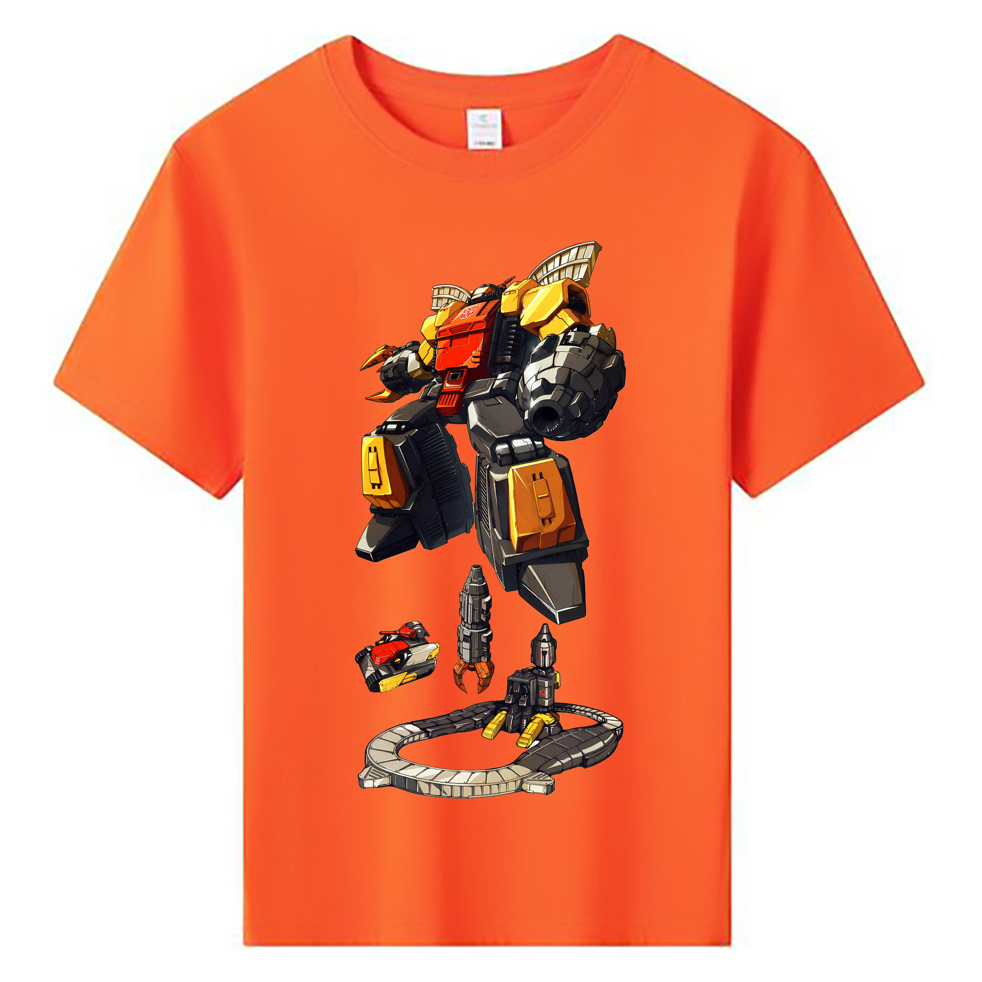 （画像用） Transformers トランスフォーマー 綿100％キッズTシャツ（フロントプリント）