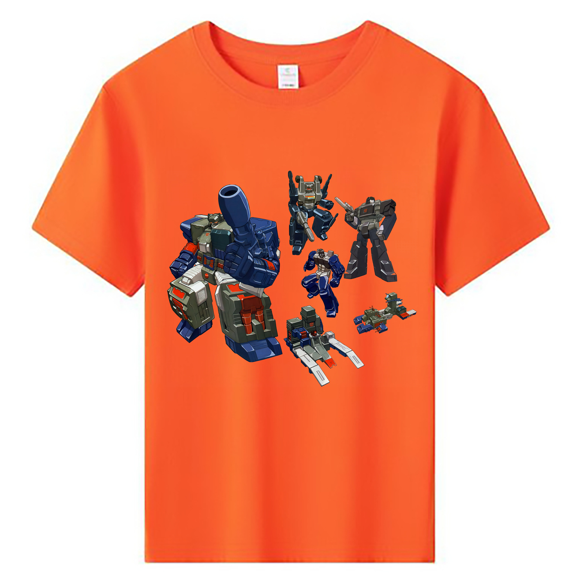 （画像用） Transformers トランスフォーマー 綿100％キッズTシャツ（フロントプリント）