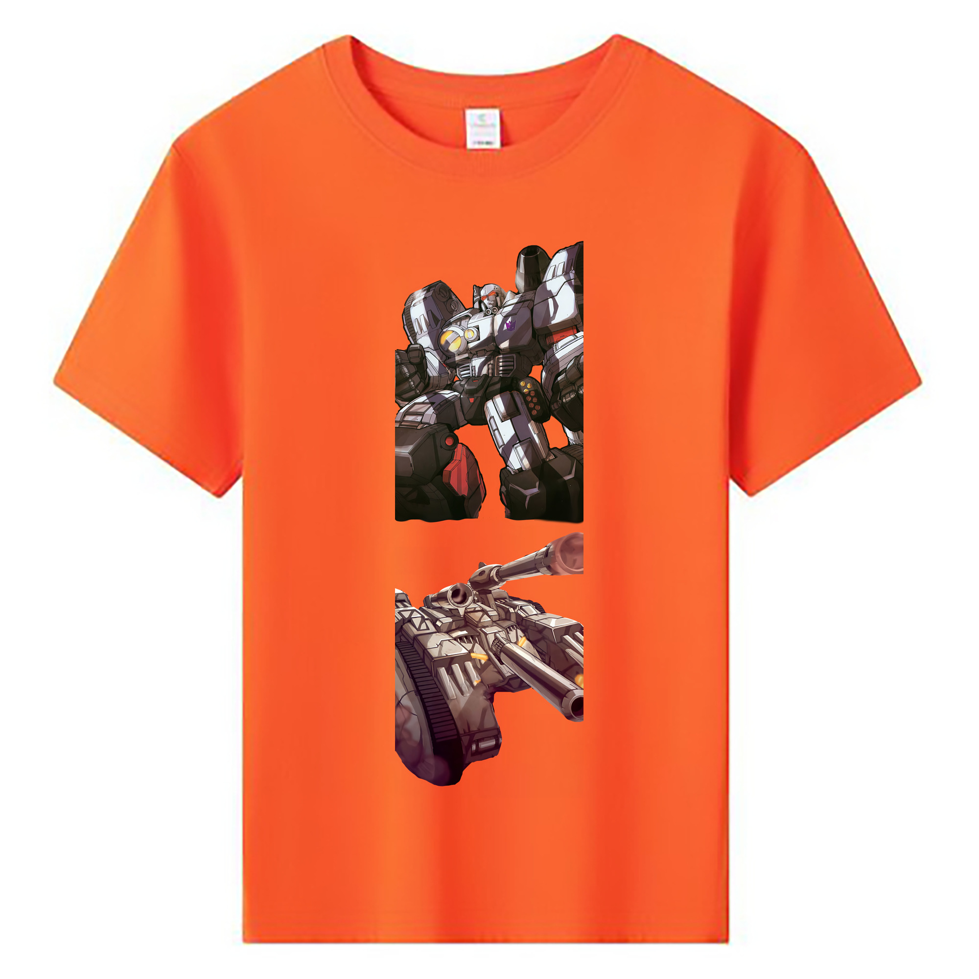 （画像用） Transformers トランスフォーマー 綿100％キッズTシャツ（フロントプリント）