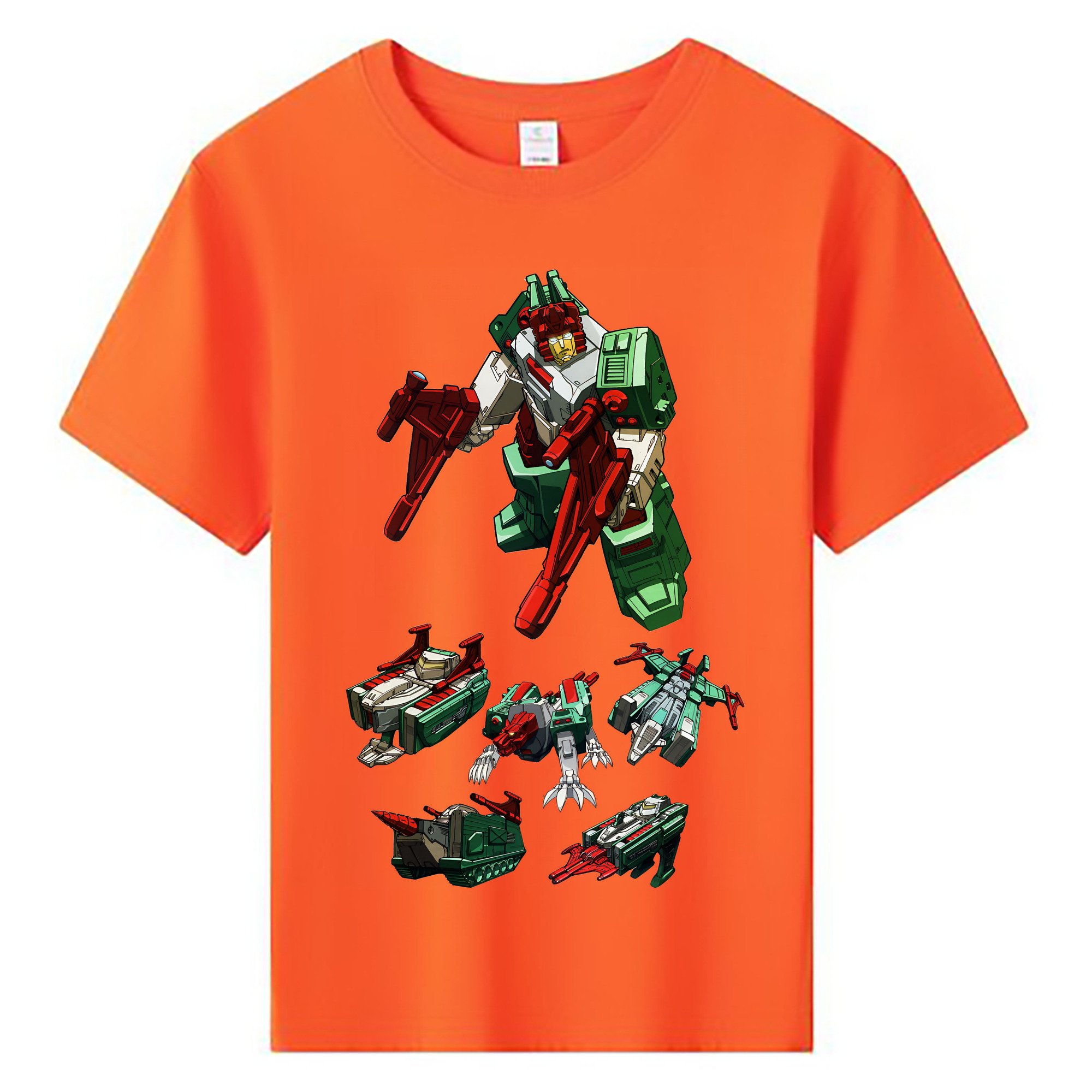 （画像用） Transformers トランスフォーマー 綿100％キッズTシャツ（フロントプリント）