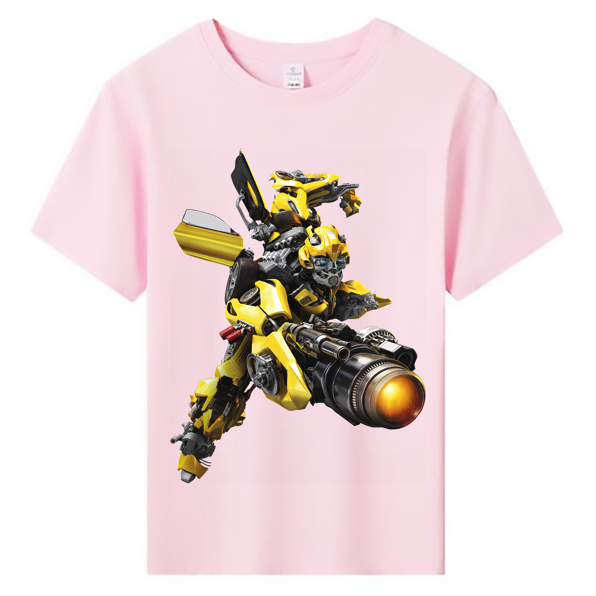 （画像用） Transformers トランスフォーマー 綿100％キッズTシャツ（フロントプリント）