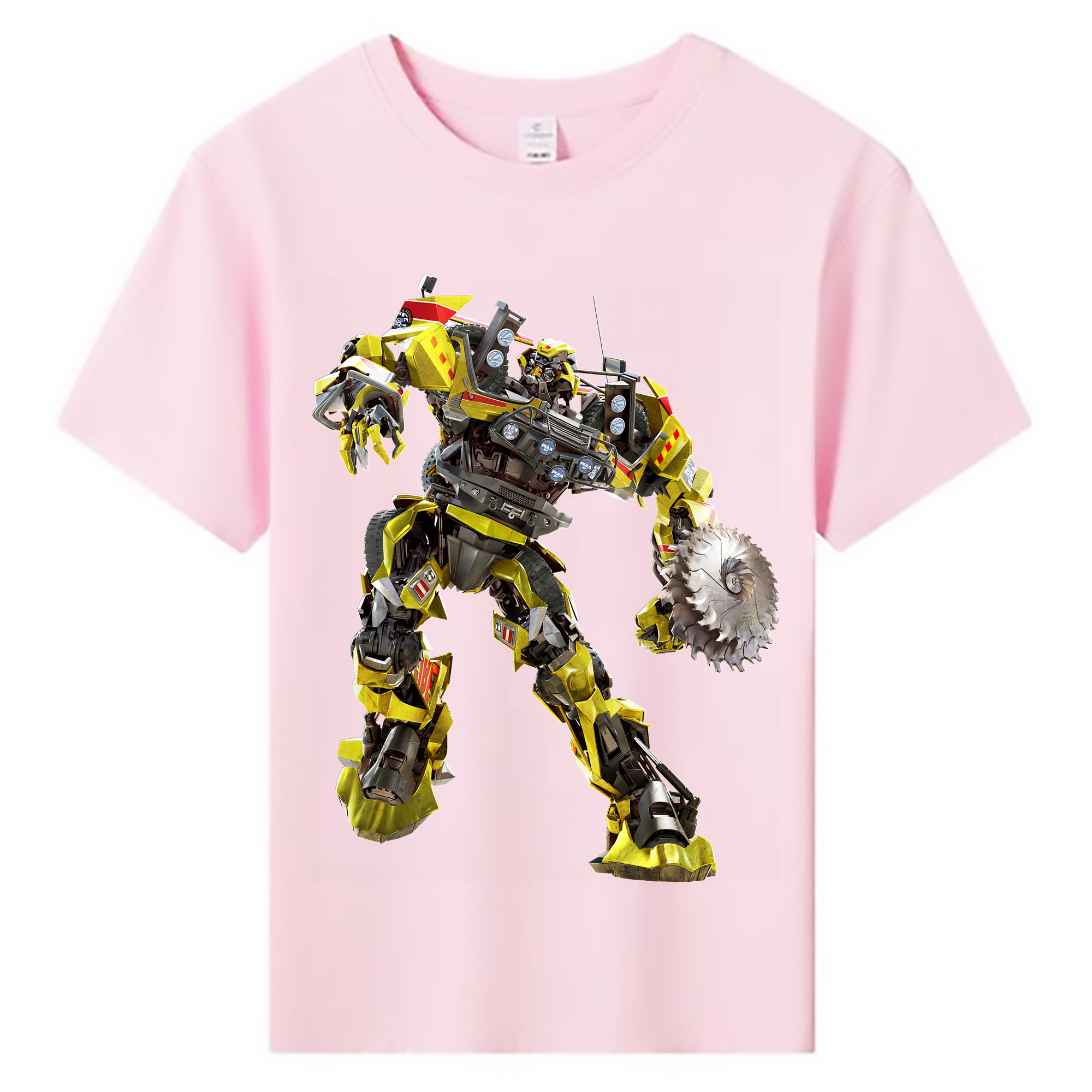 （画像用） Transformers トランスフォーマー 綿100％キッズTシャツ（フロントプリント）